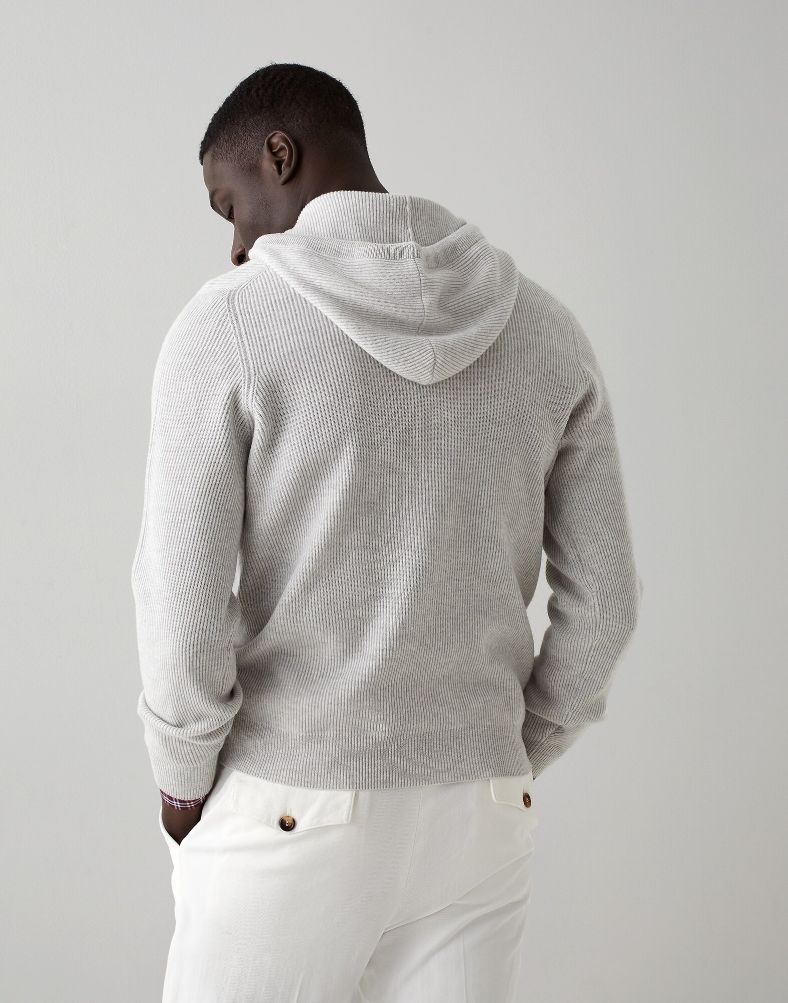 Hooded Sweater - Back view