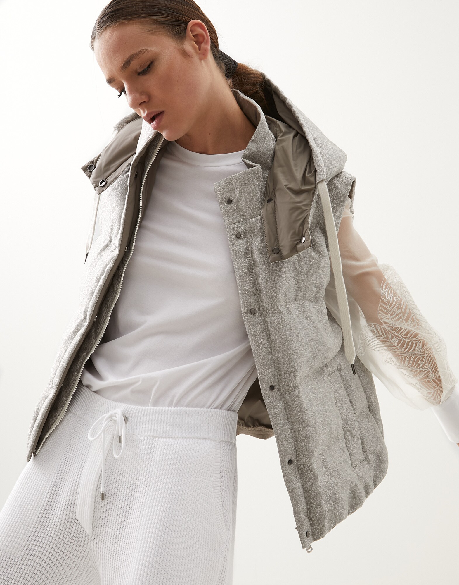Down Vest - Editorial view