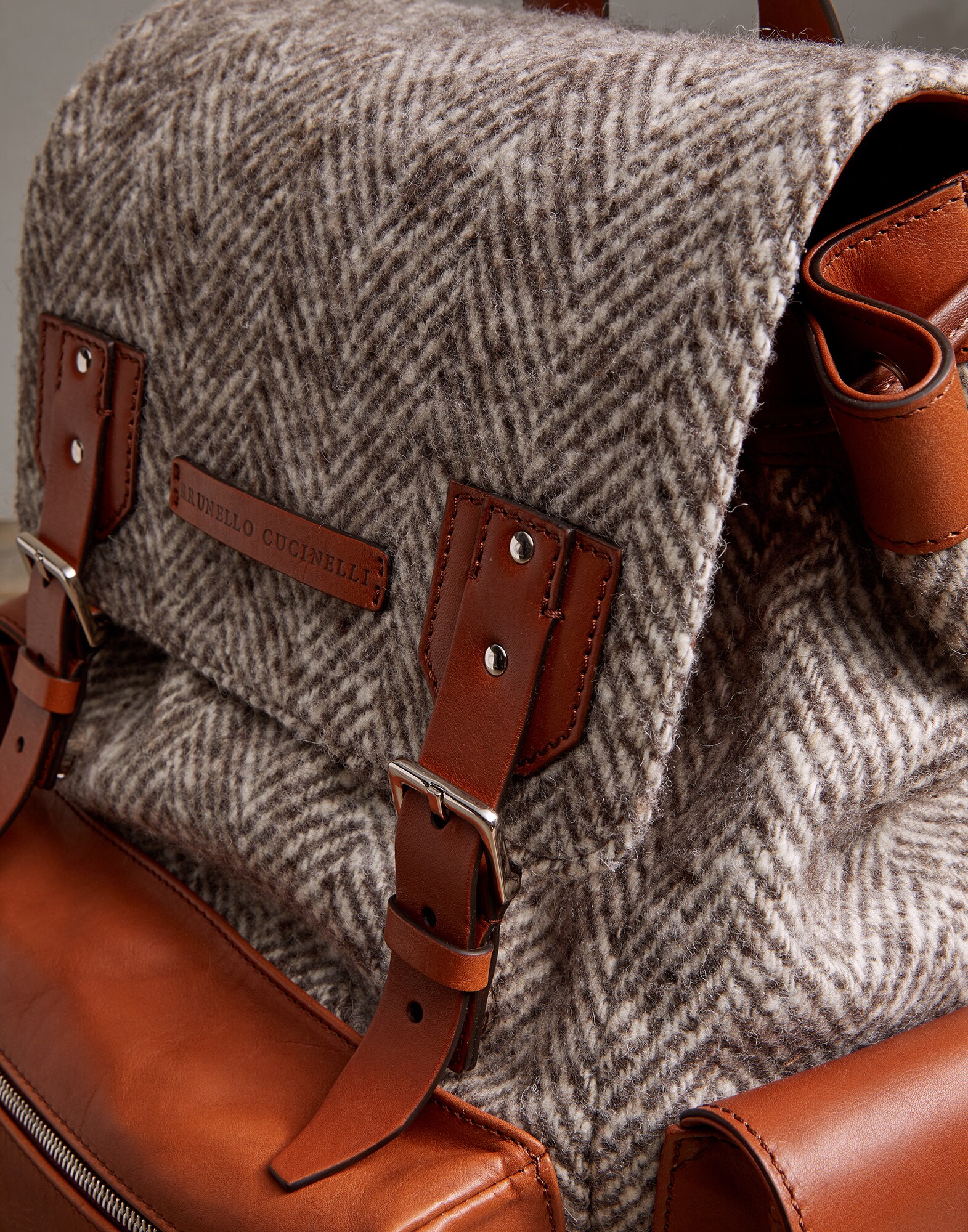 Sac à Dos Marron Homme 3 - Brunello Cucinelli