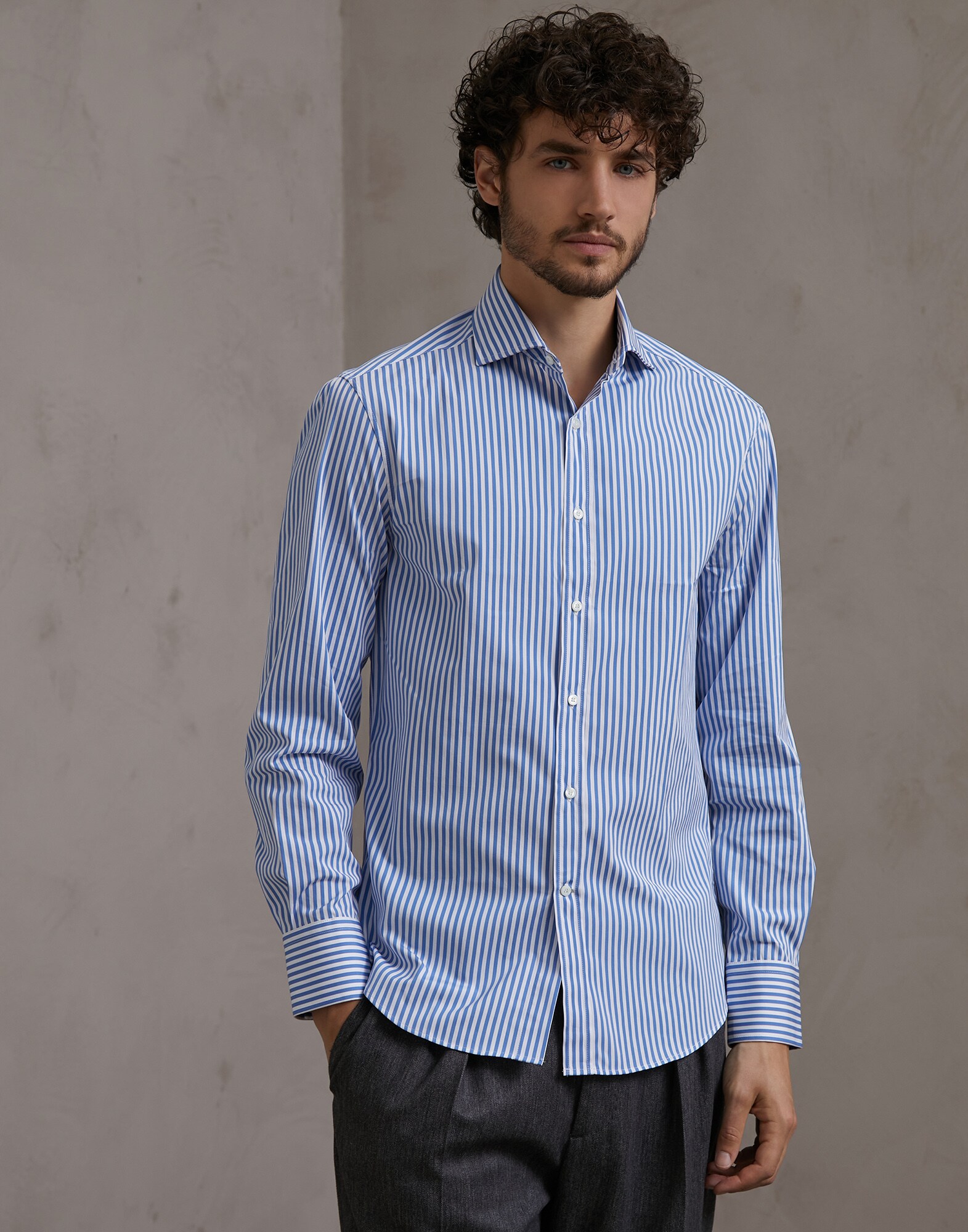 French Collar Shirt - Front