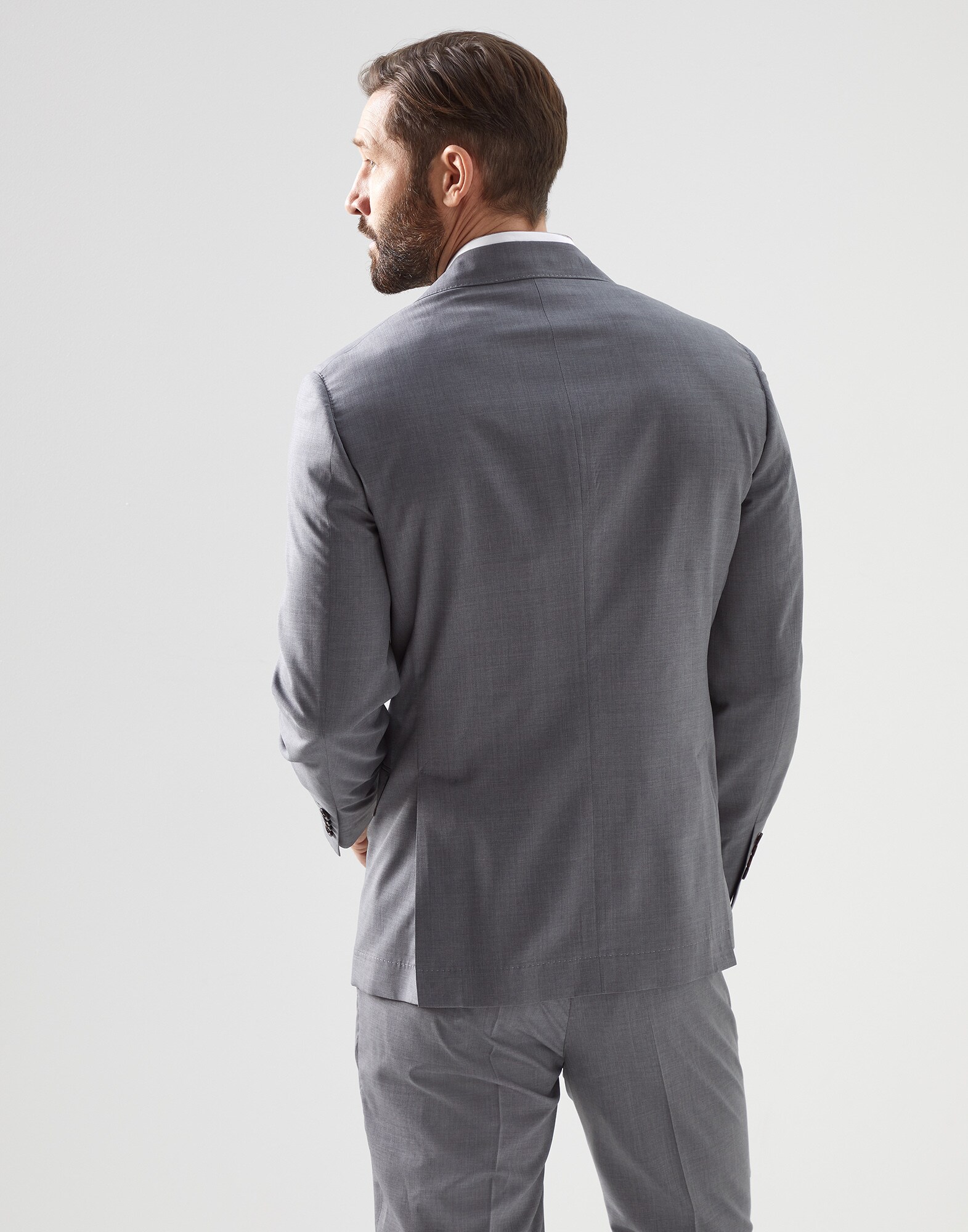 Single Breasted Blazer - Back view