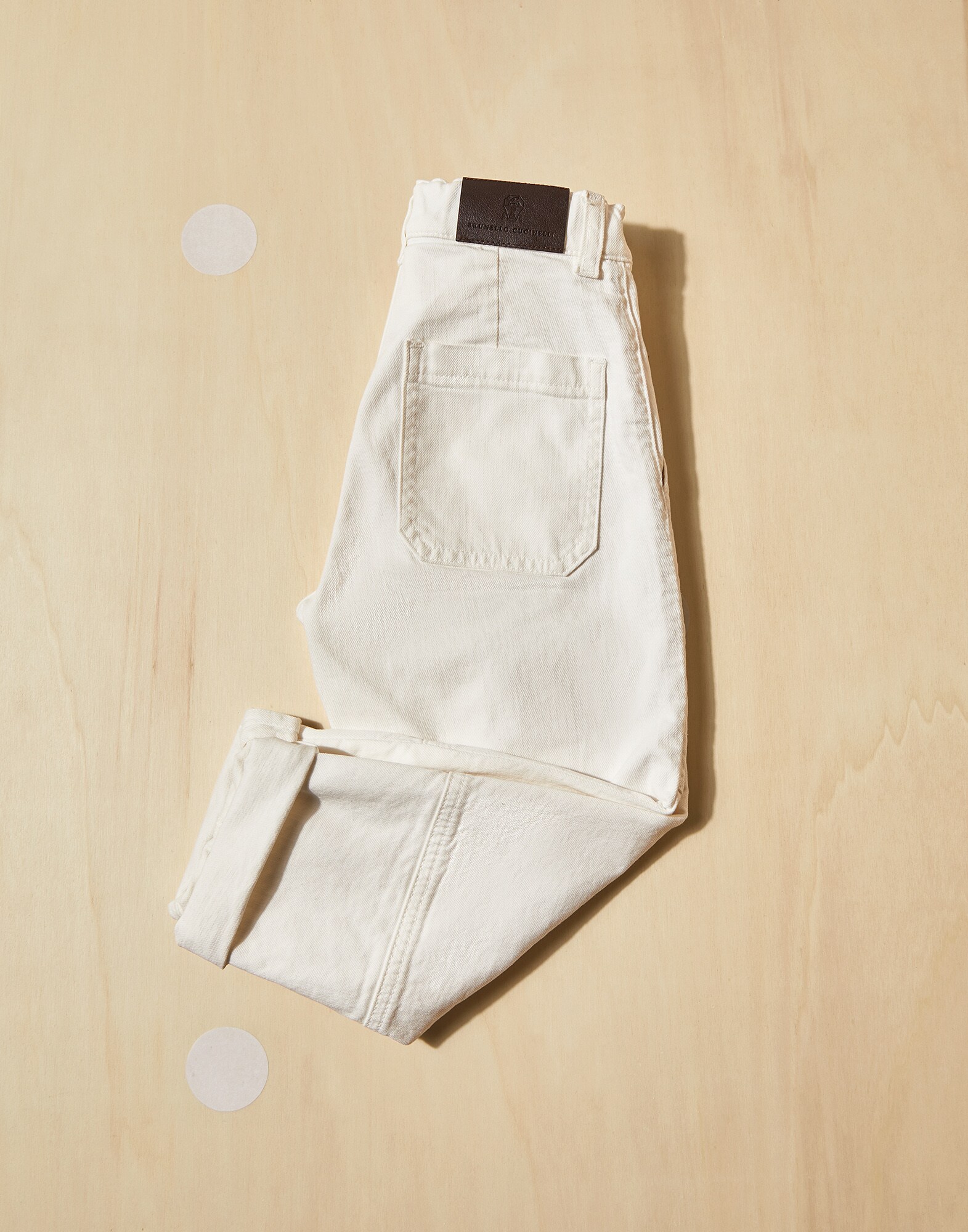Pantalón de Denim - Vista trasera