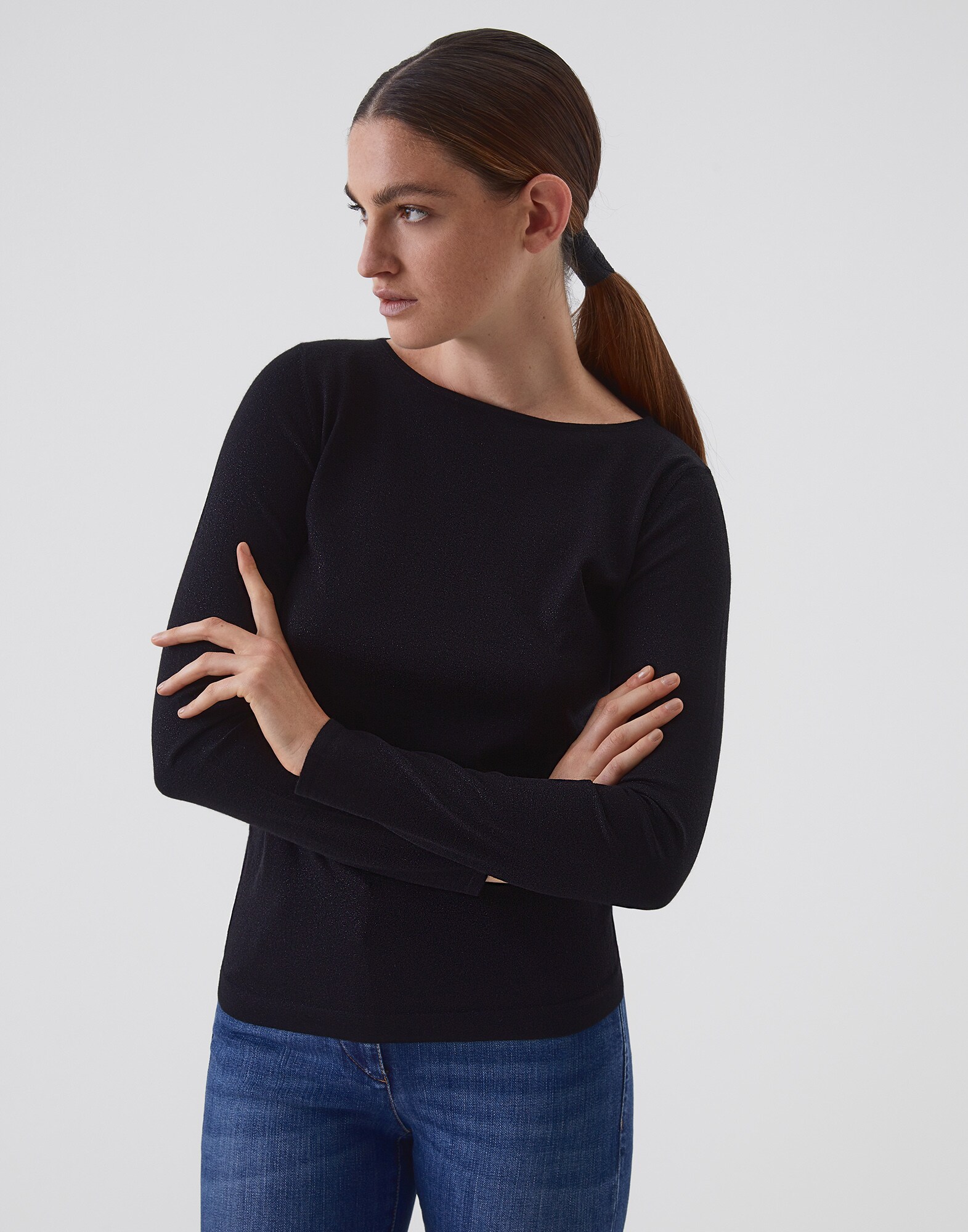 Pullover mit Rundhalsausschnitt - Front