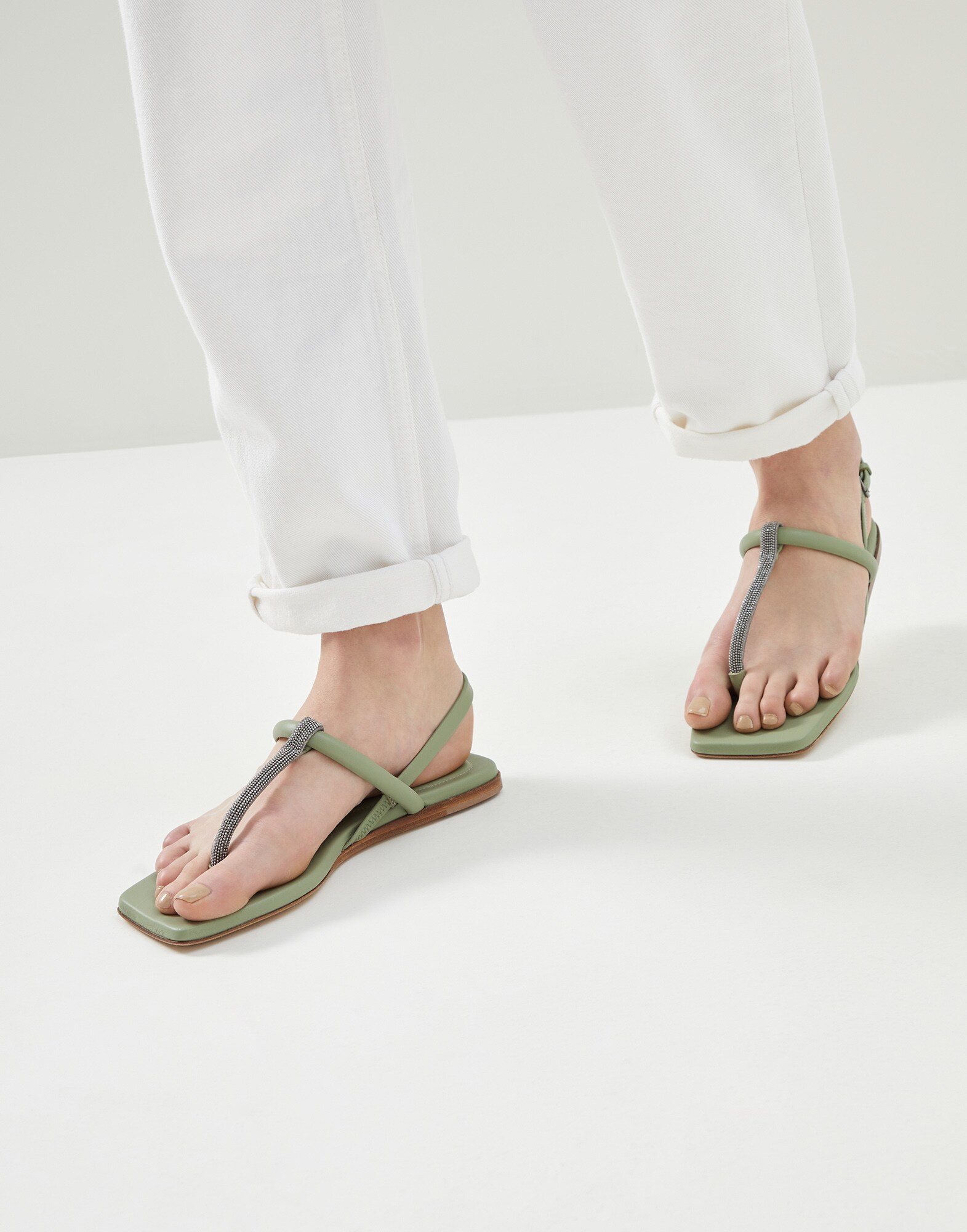 Sandals with Fastening - Editorial view