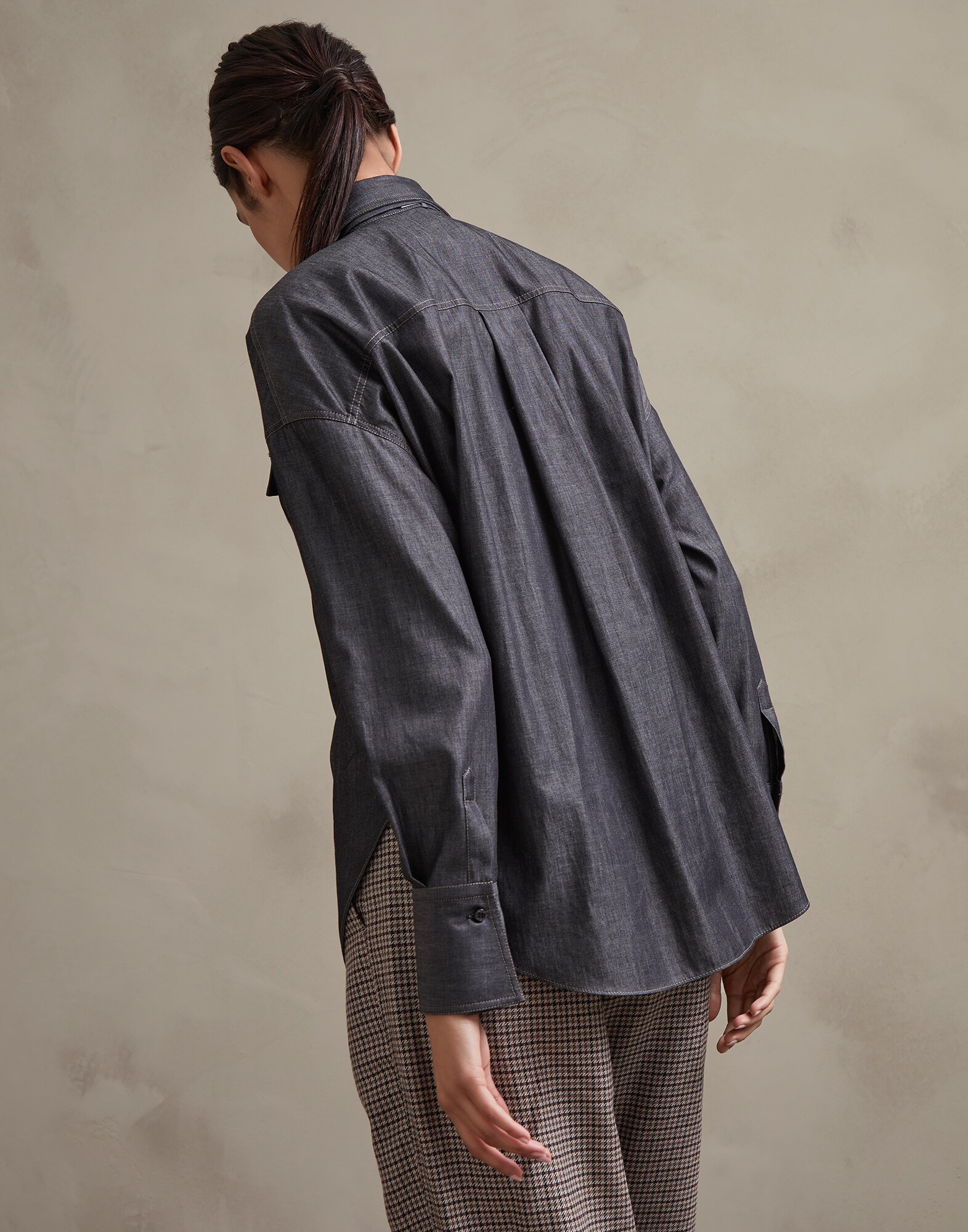 Denim Shirt - Back