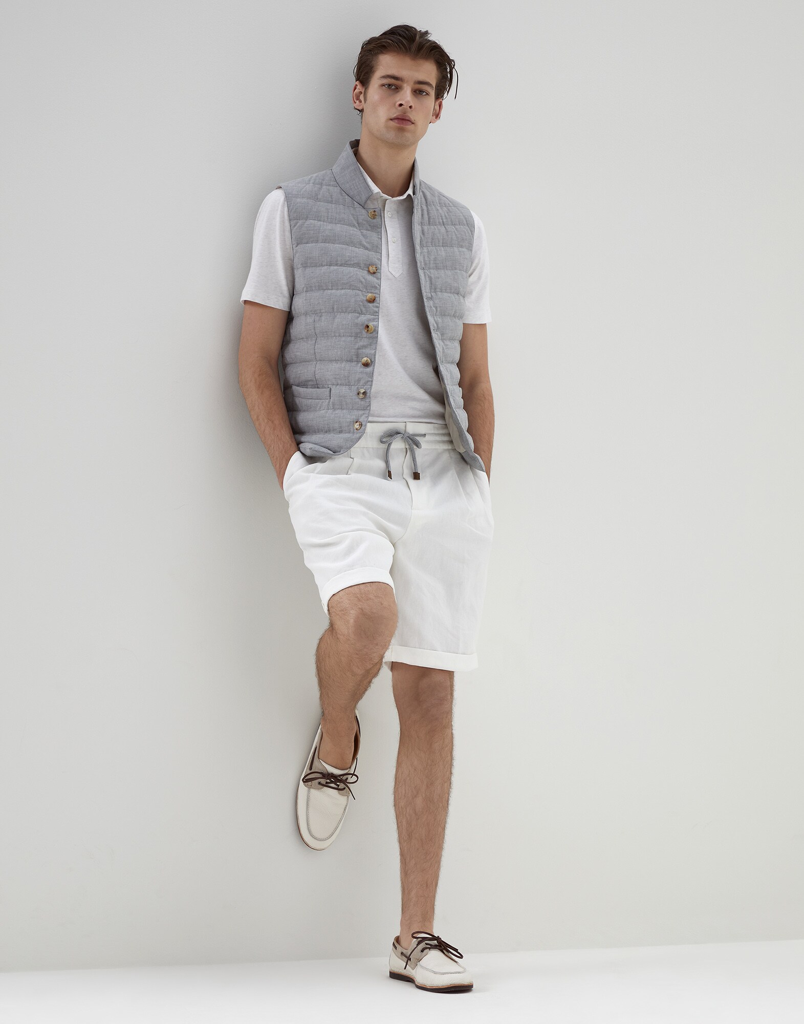 Down Vest - Full look