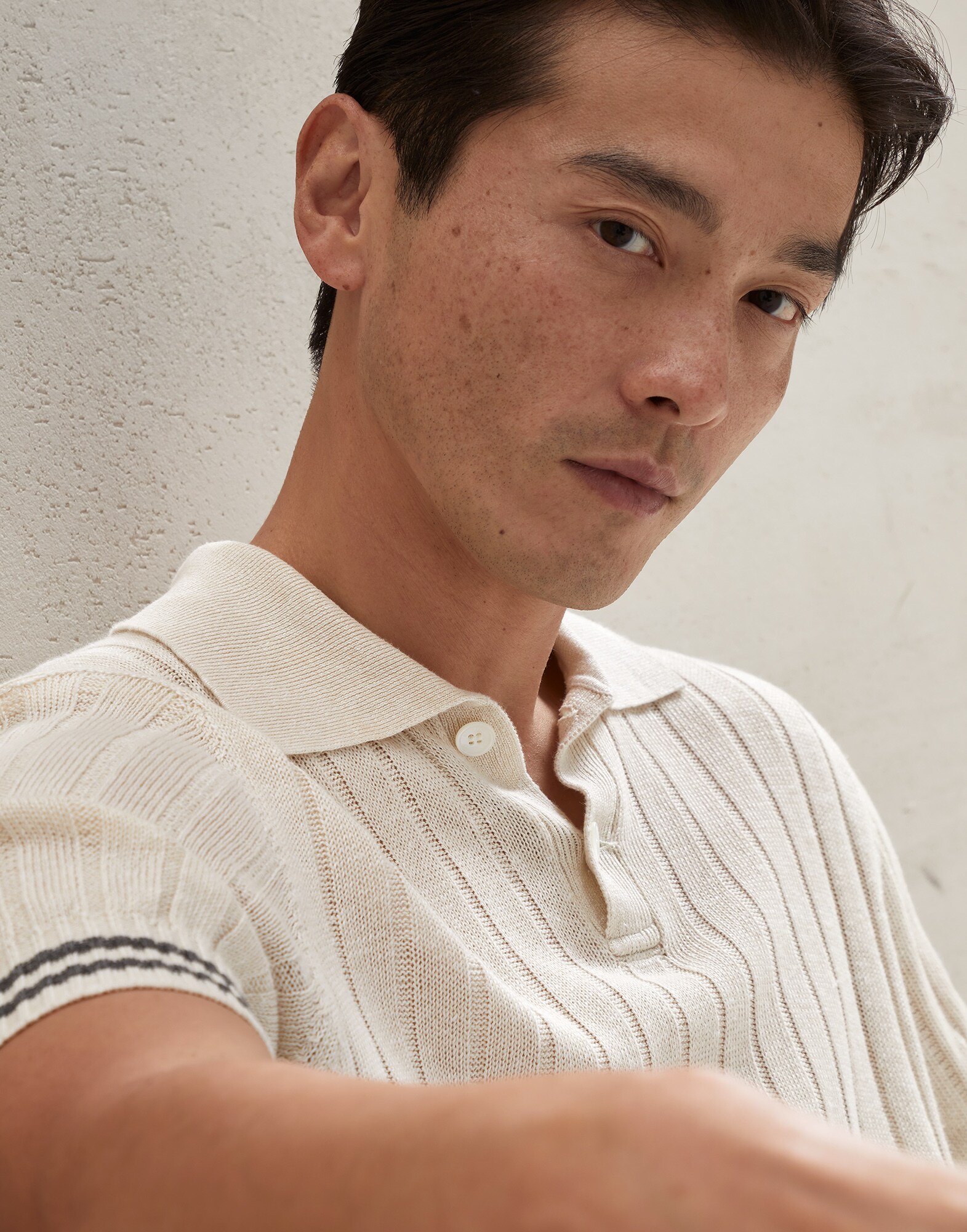 Pull Style Polo - Vue détail