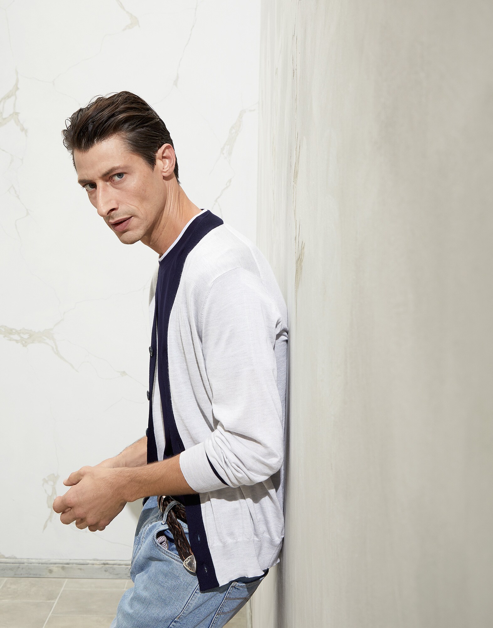Button-front Cardigan - Editorial