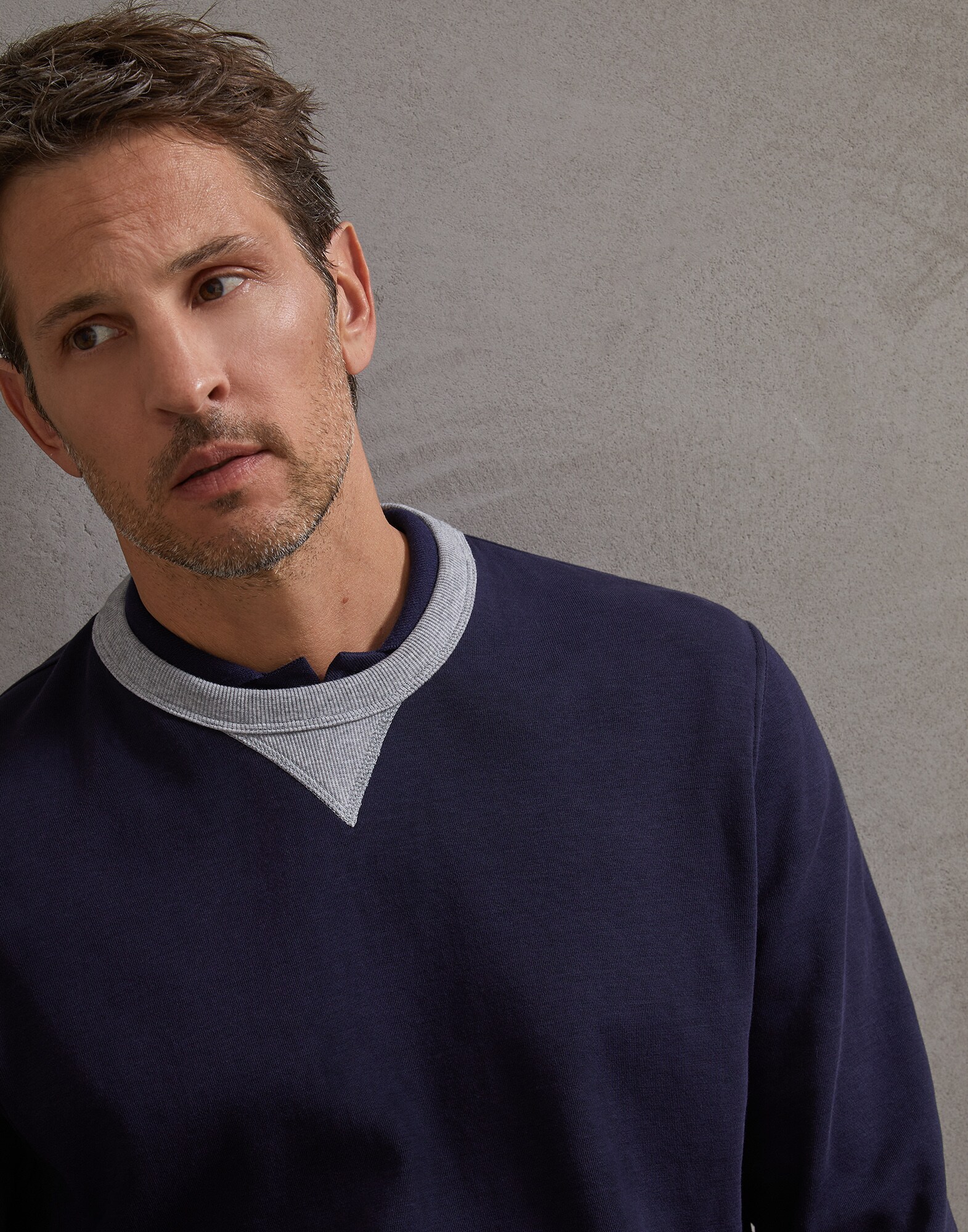 Sweatshirt Cobalt Man 3 - Brunello Cucinelli