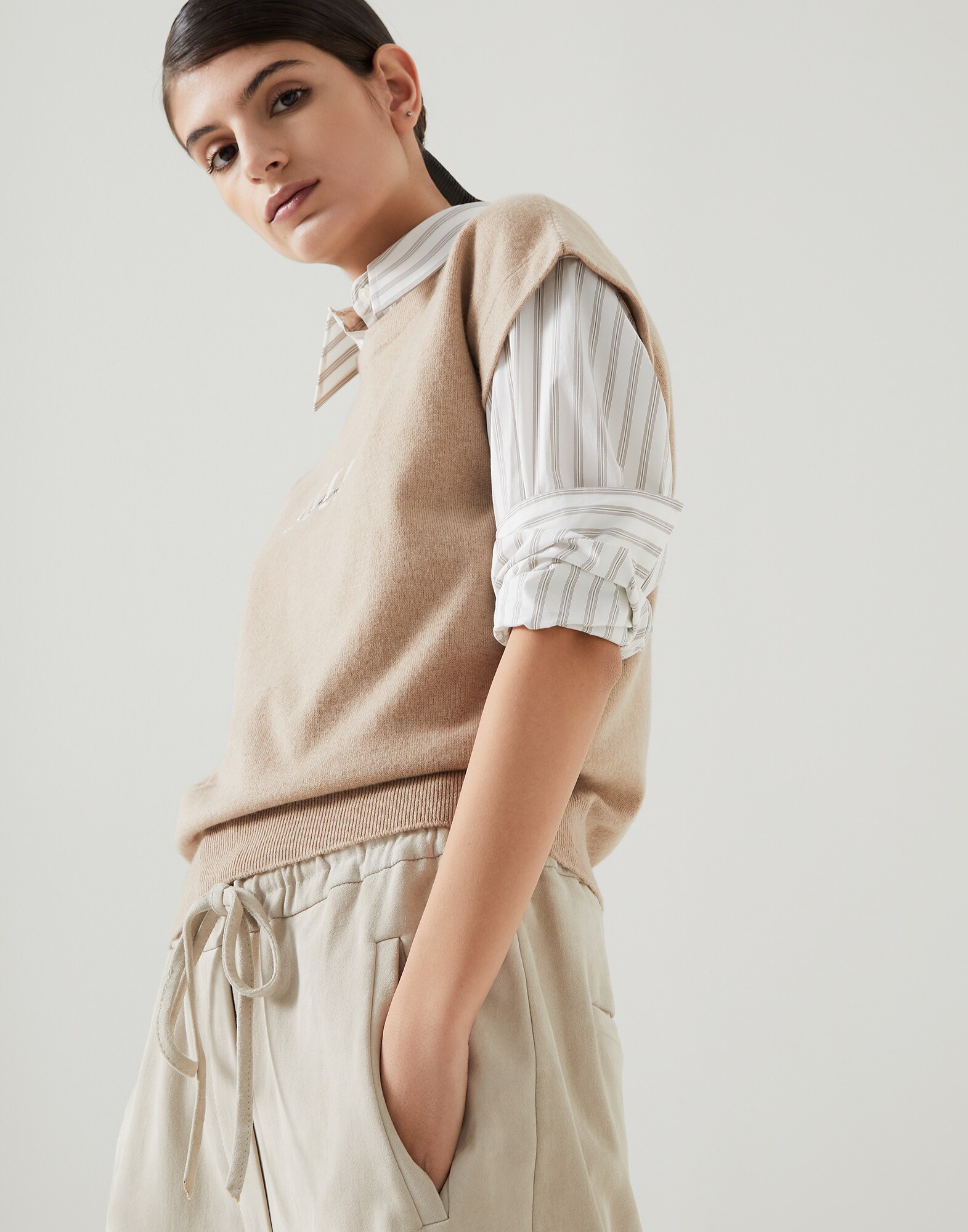 Cotton Shirt - Editorial view