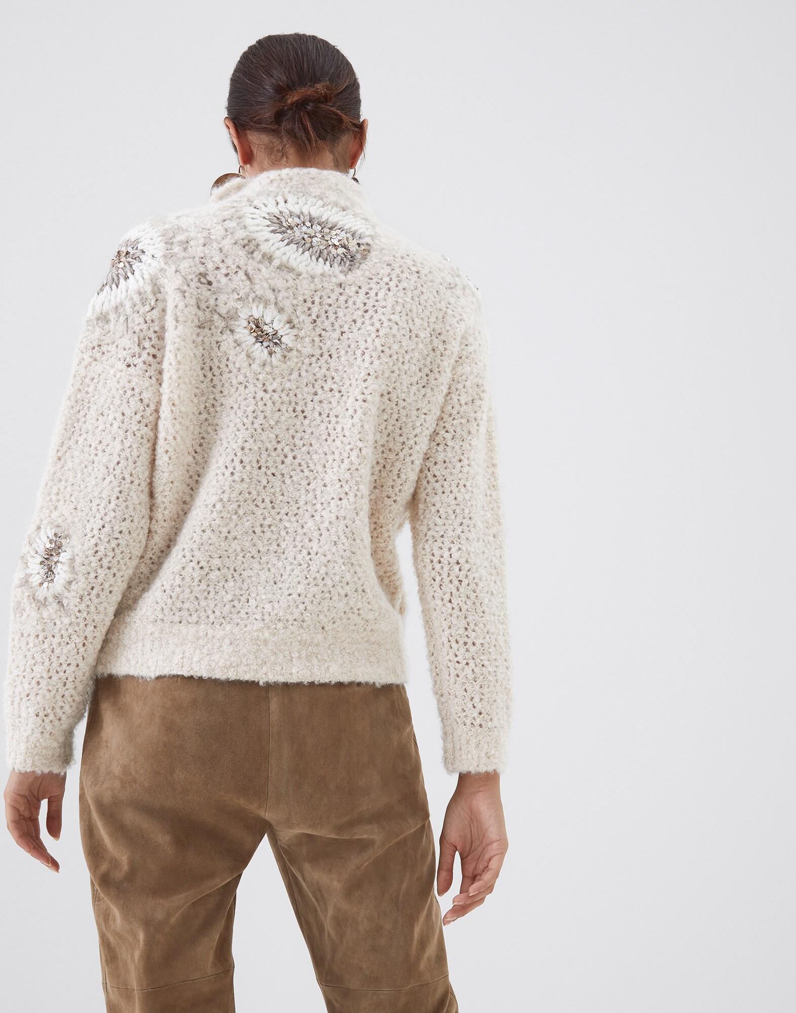 Pullover mit Stehkragen - Back