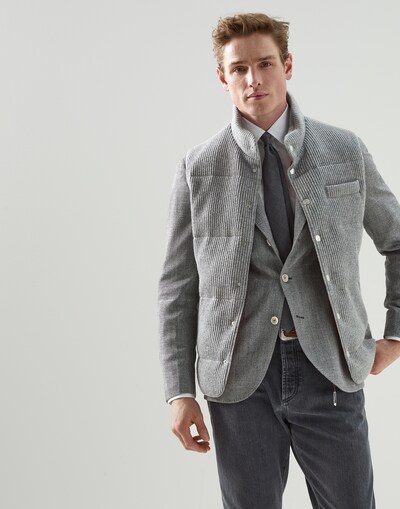 Chaqueta de Botonadura Simple - Vista editorial