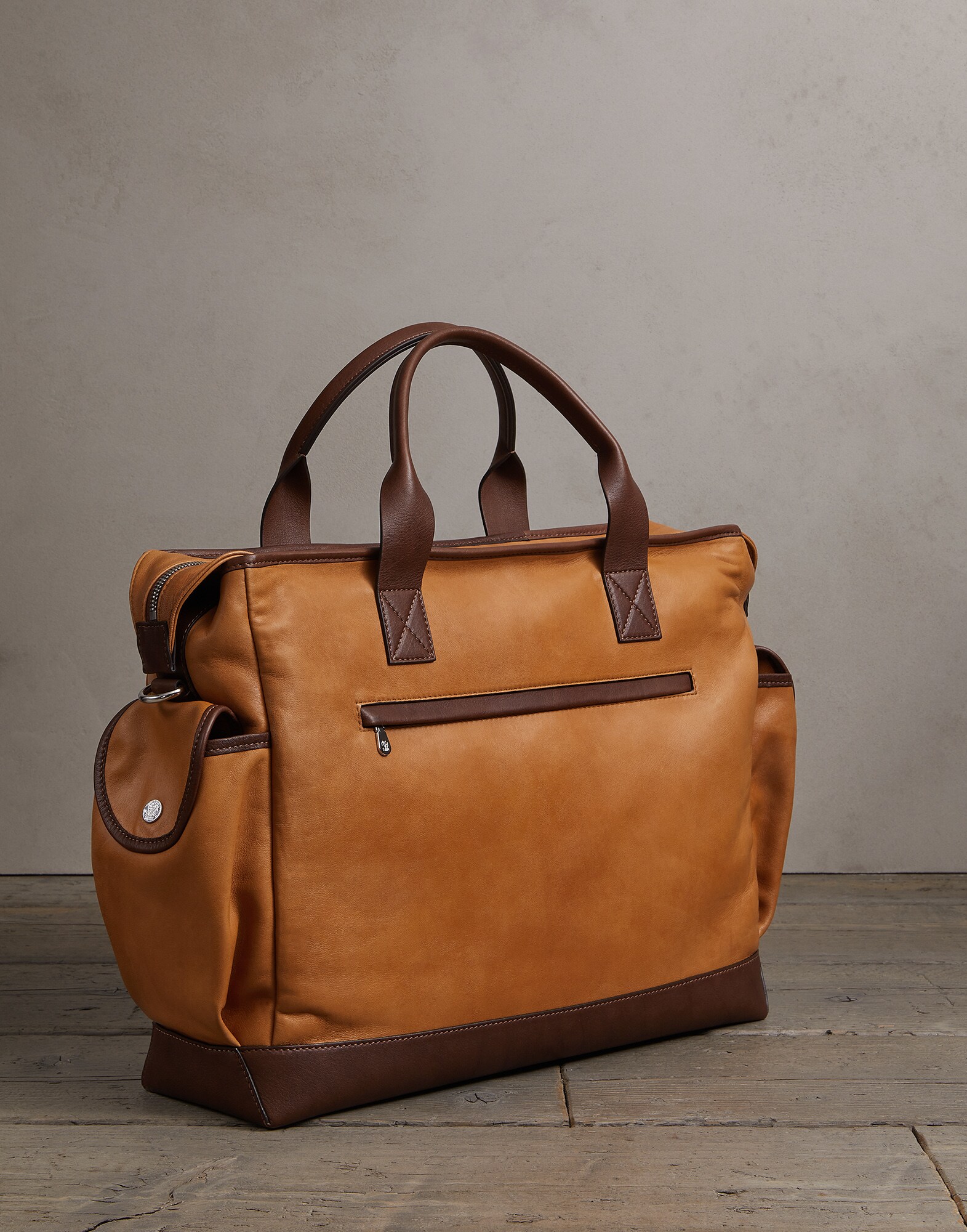 Leisure Bag Whiskey Man 1 - Brunello Cucinelli