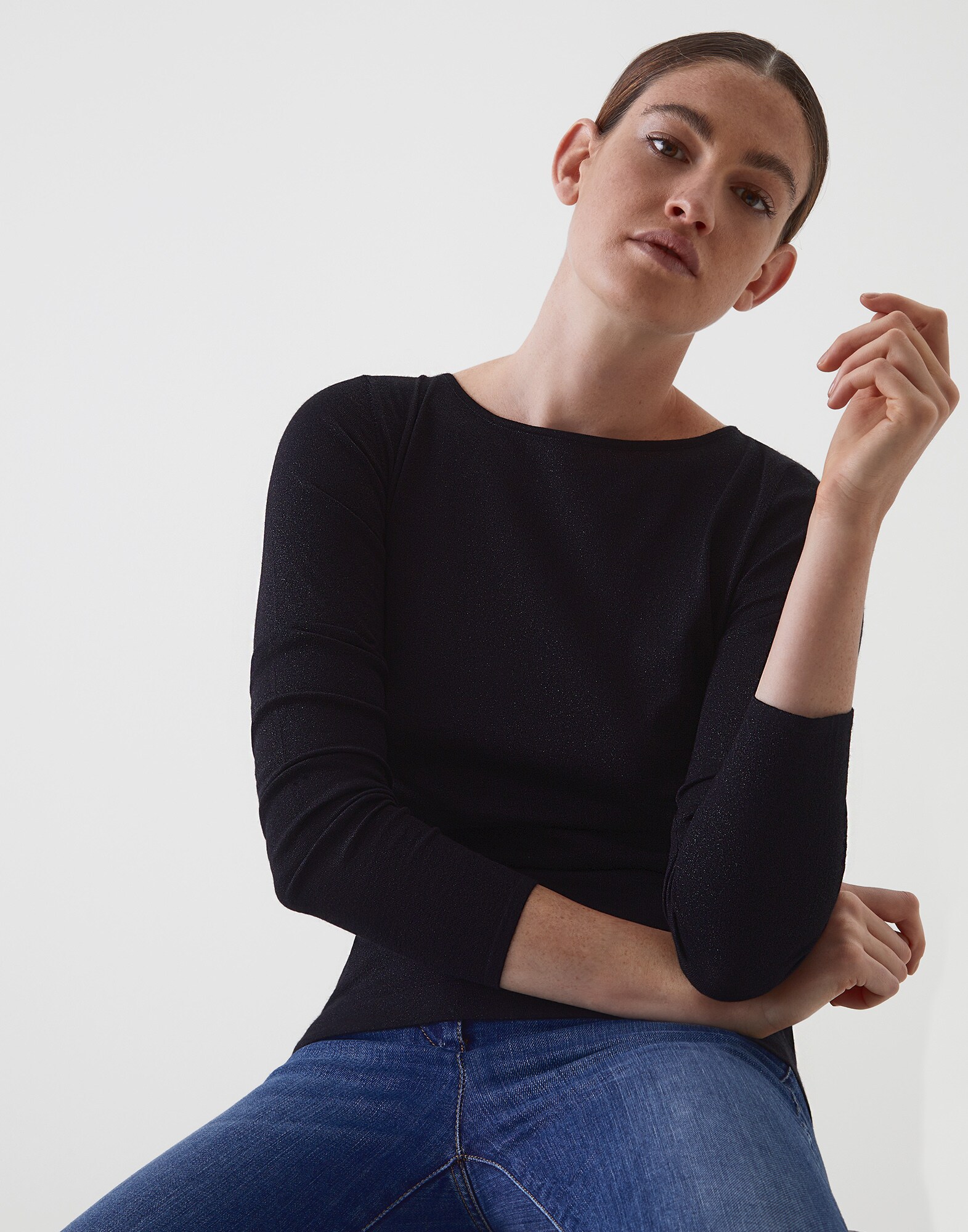Pullover mit Rundhalsausschnitt - Editorial
