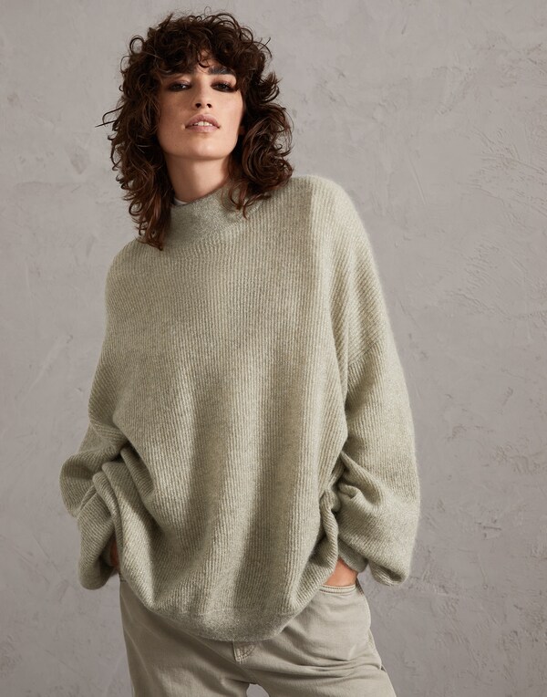 Sweater Sage Woman - Brunello Cucinelli 