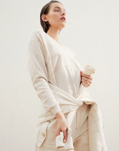 Jersey Escote Pico - Vista editorial