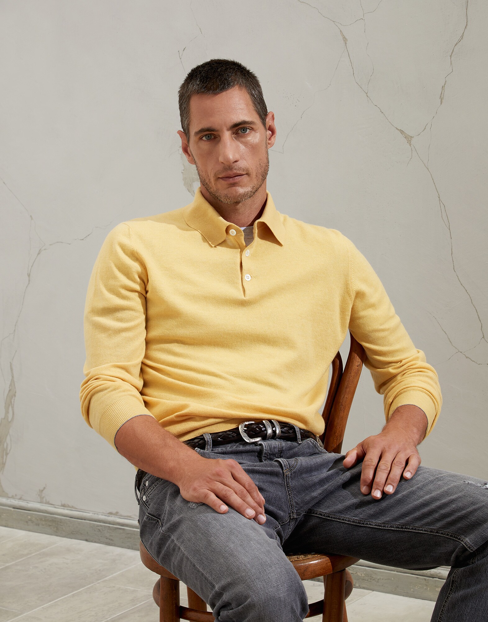 Polo-Style Sweater - Editorial