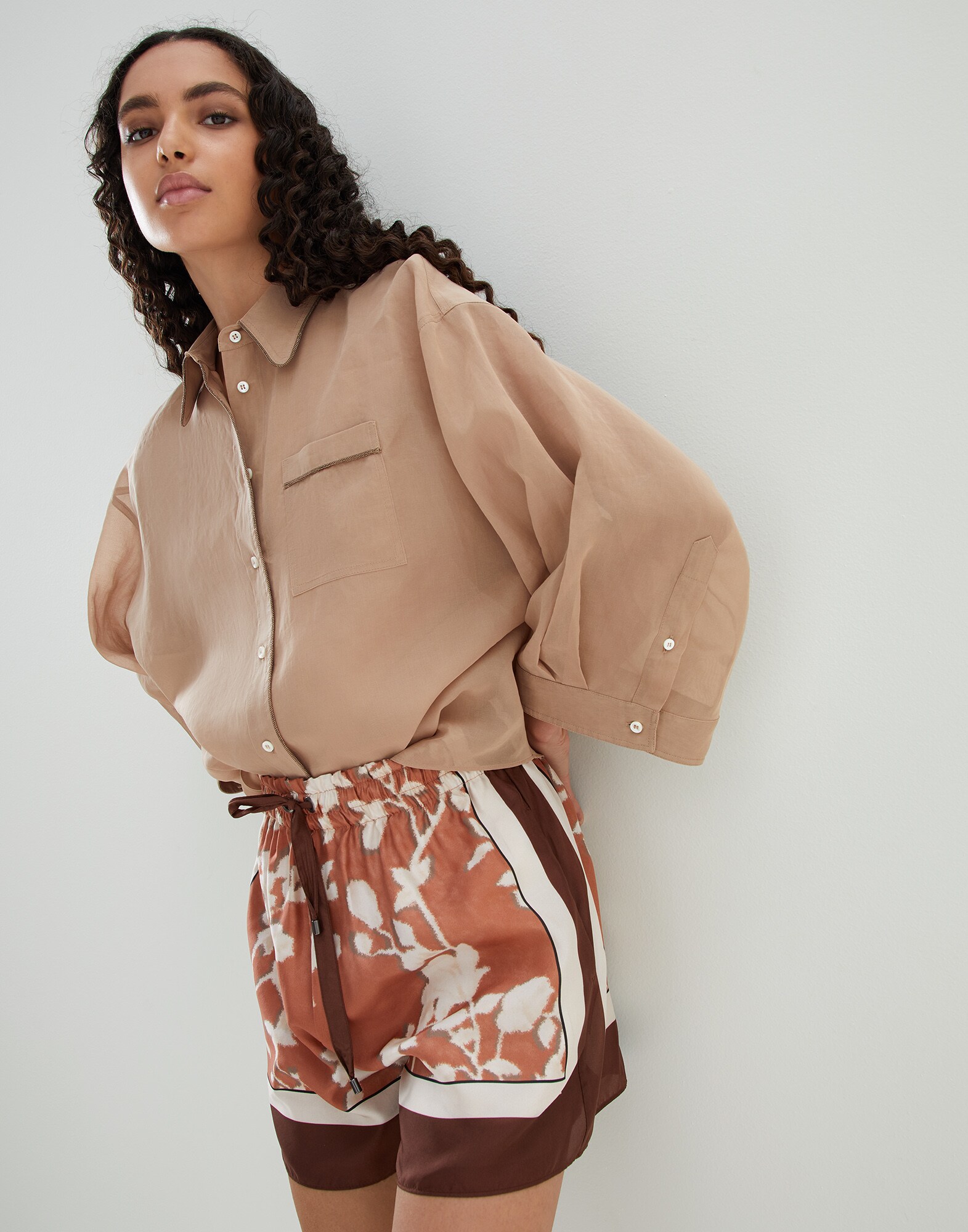 Silk Shirt - Editorial view