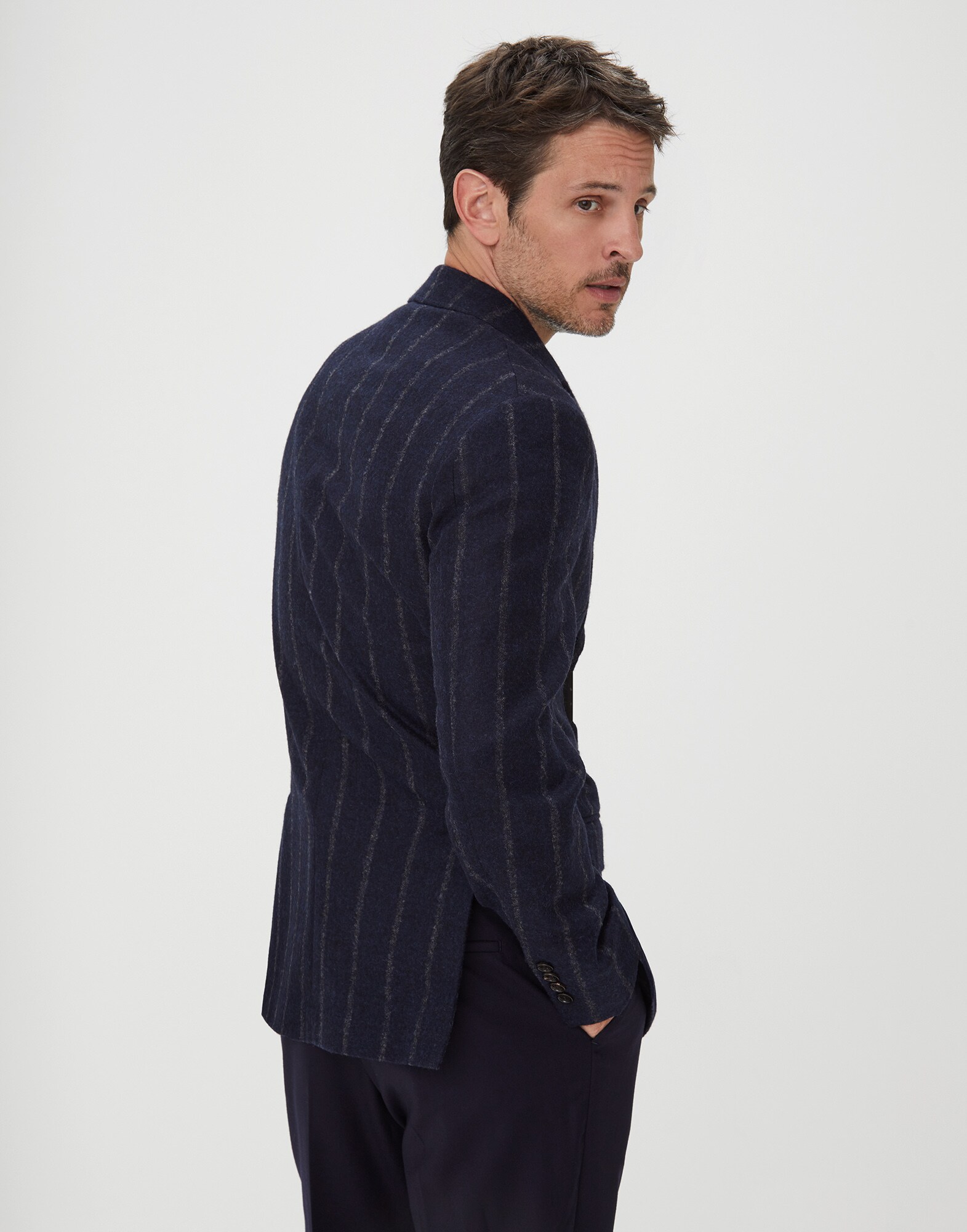 Single Breasted Blazer - Back