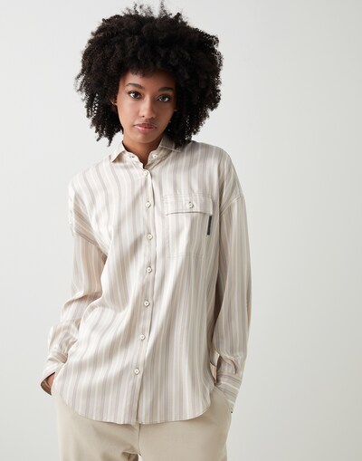 Chemise en Soie - Vue frontale