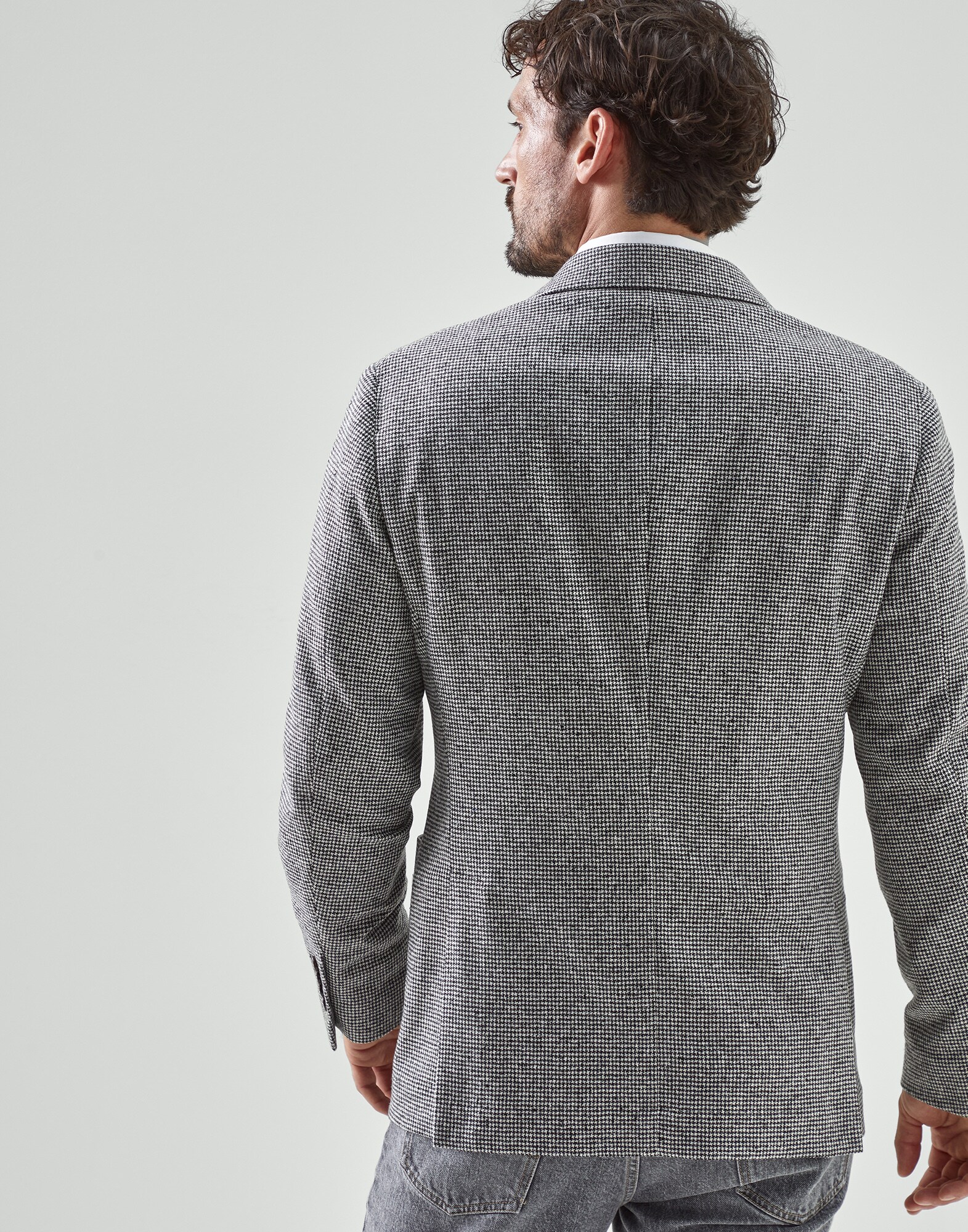 Single Breasted Blazer - Back view
