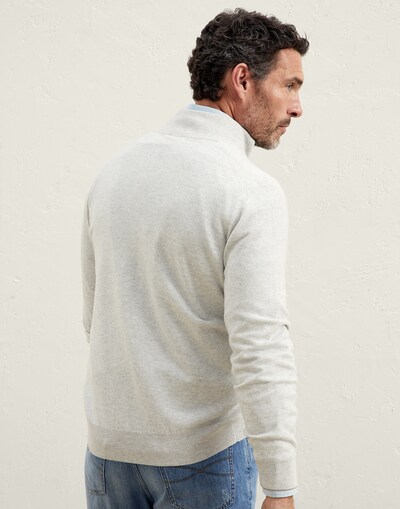 Zip-front Cardigan - Back view