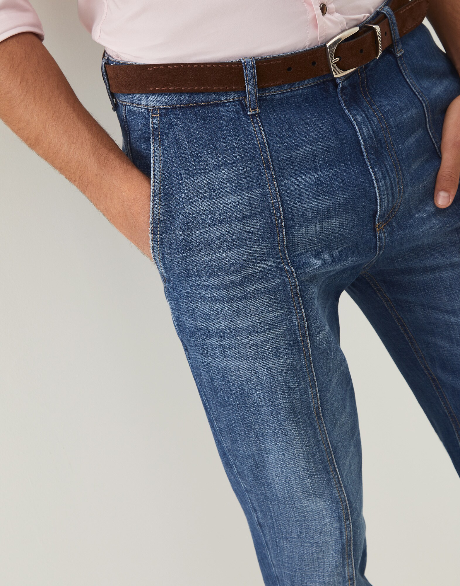 Pantalons en Denim - Detail