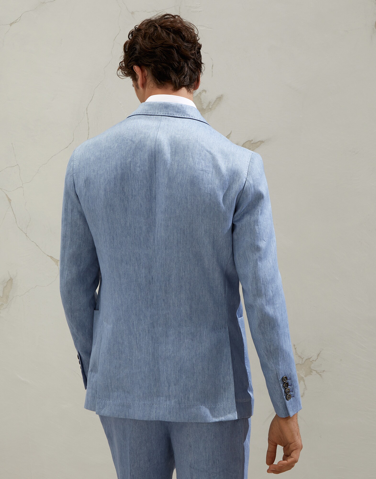 Single Breasted Blazer - Back view
