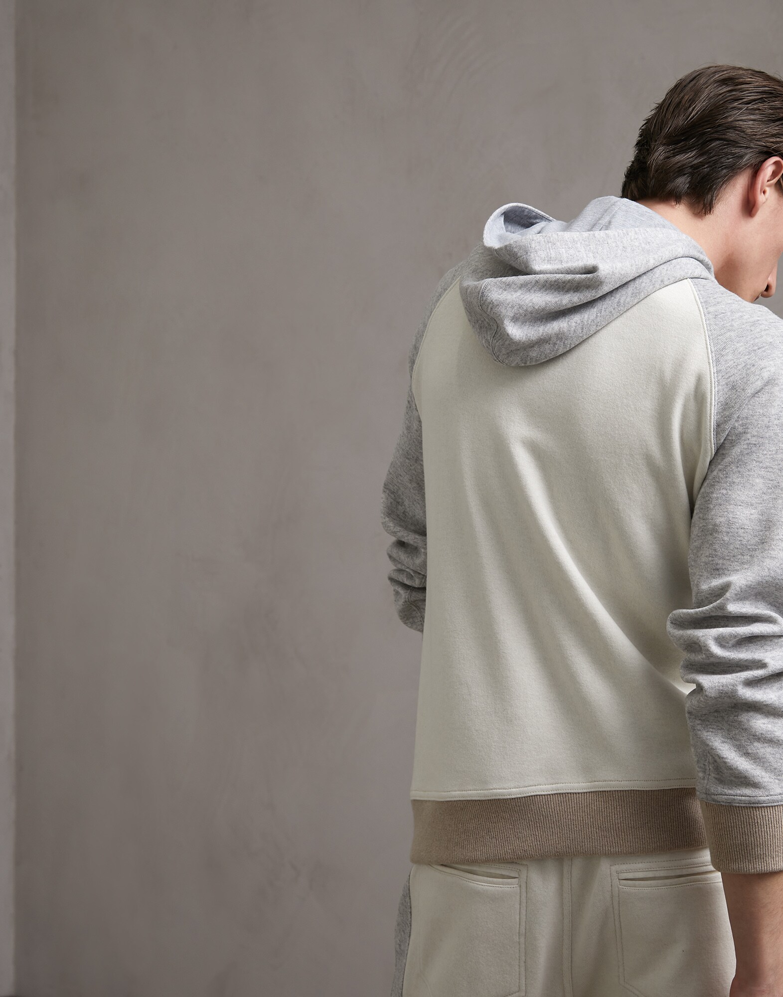 Sweatshirt Ivory Man 2 - Brunello Cucinelli