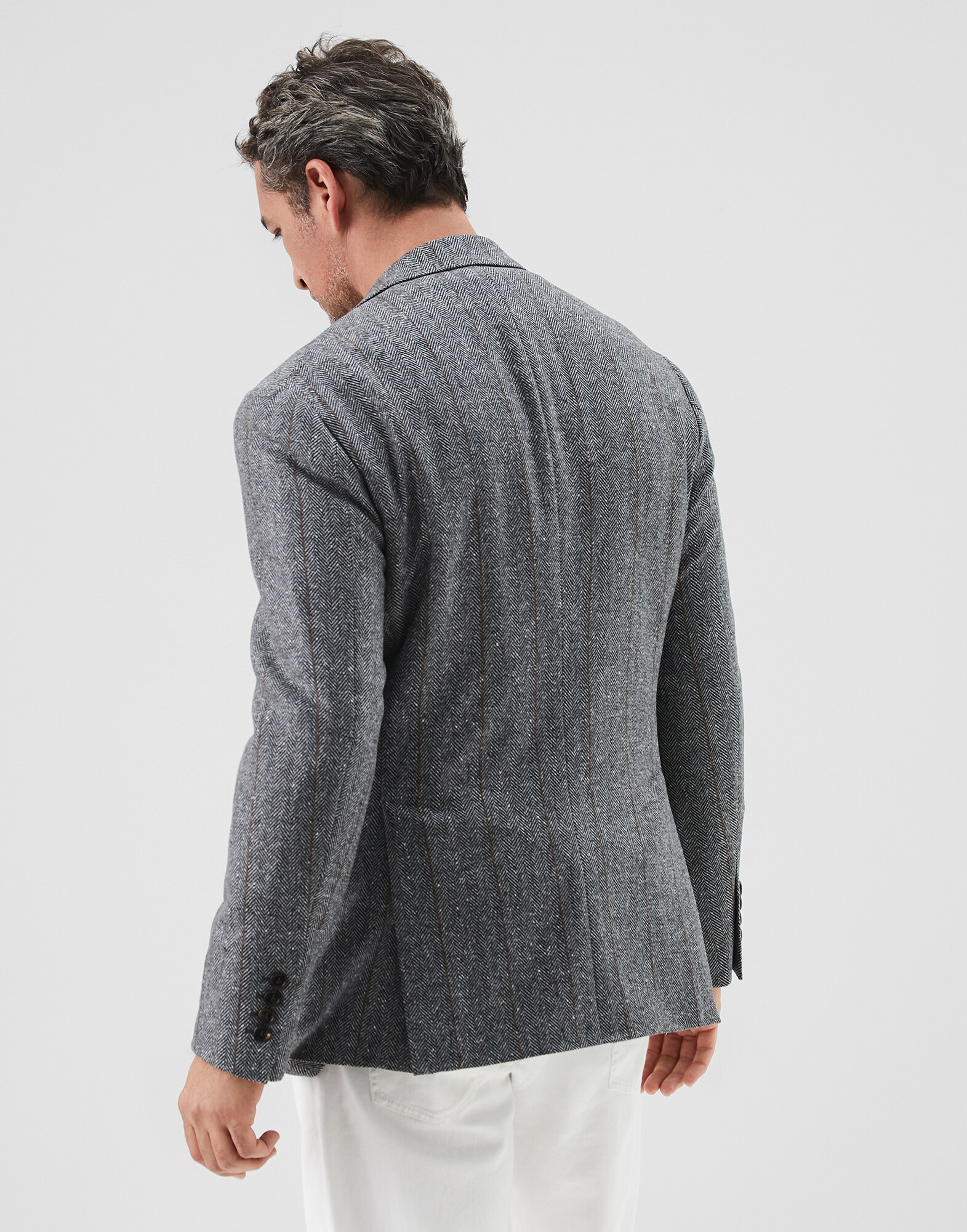 Chaqueta de Botonadura Simple - Vista trasera