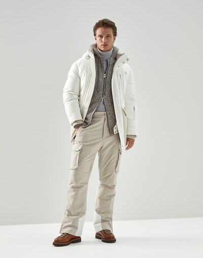 Zip-front Cardigan - Full look