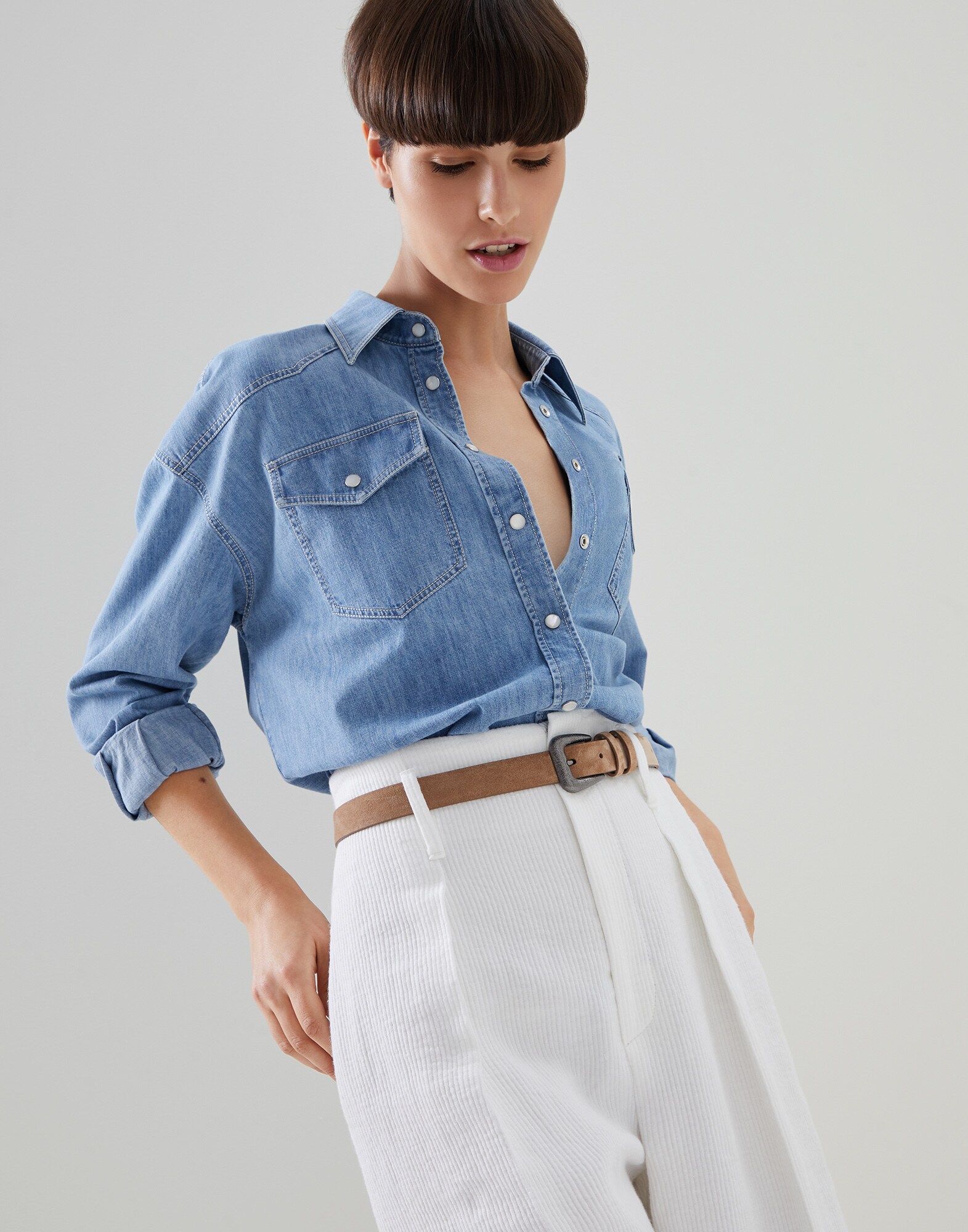Denim Shirt - Editorial view