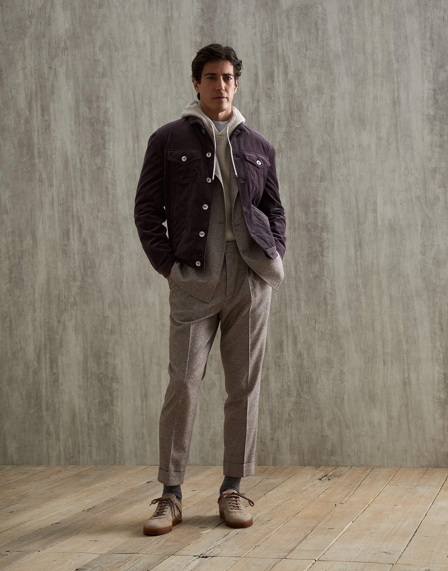 Hooded Sweater - Full look