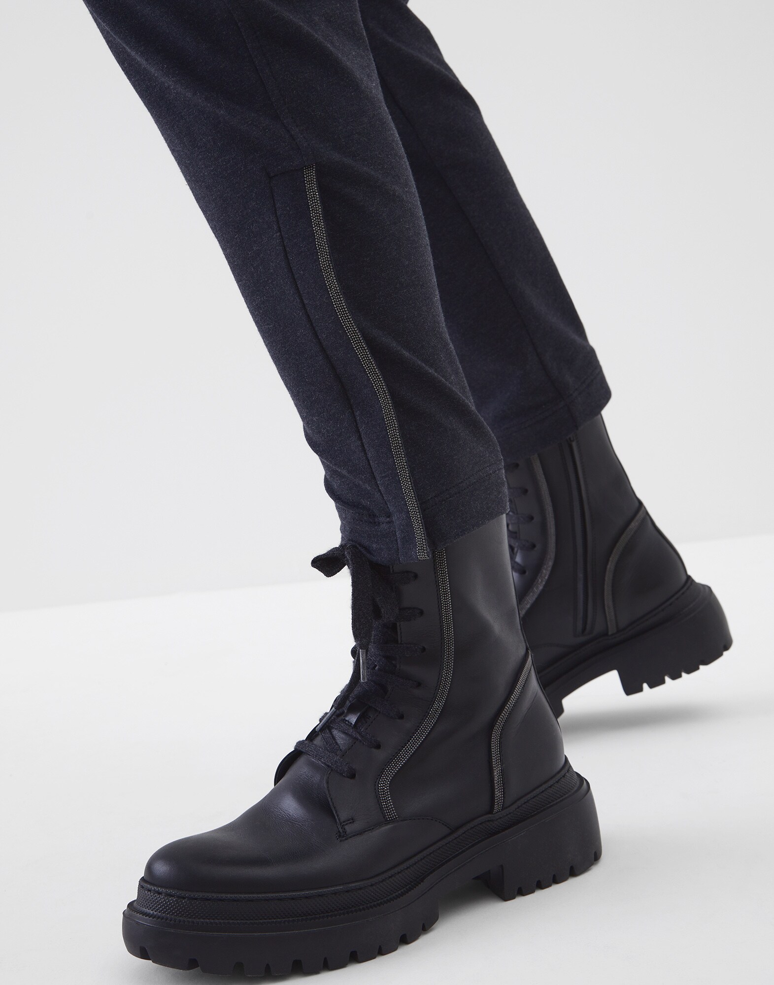 Pantalon Anthracite Femme 2 - Brunello Cucinelli