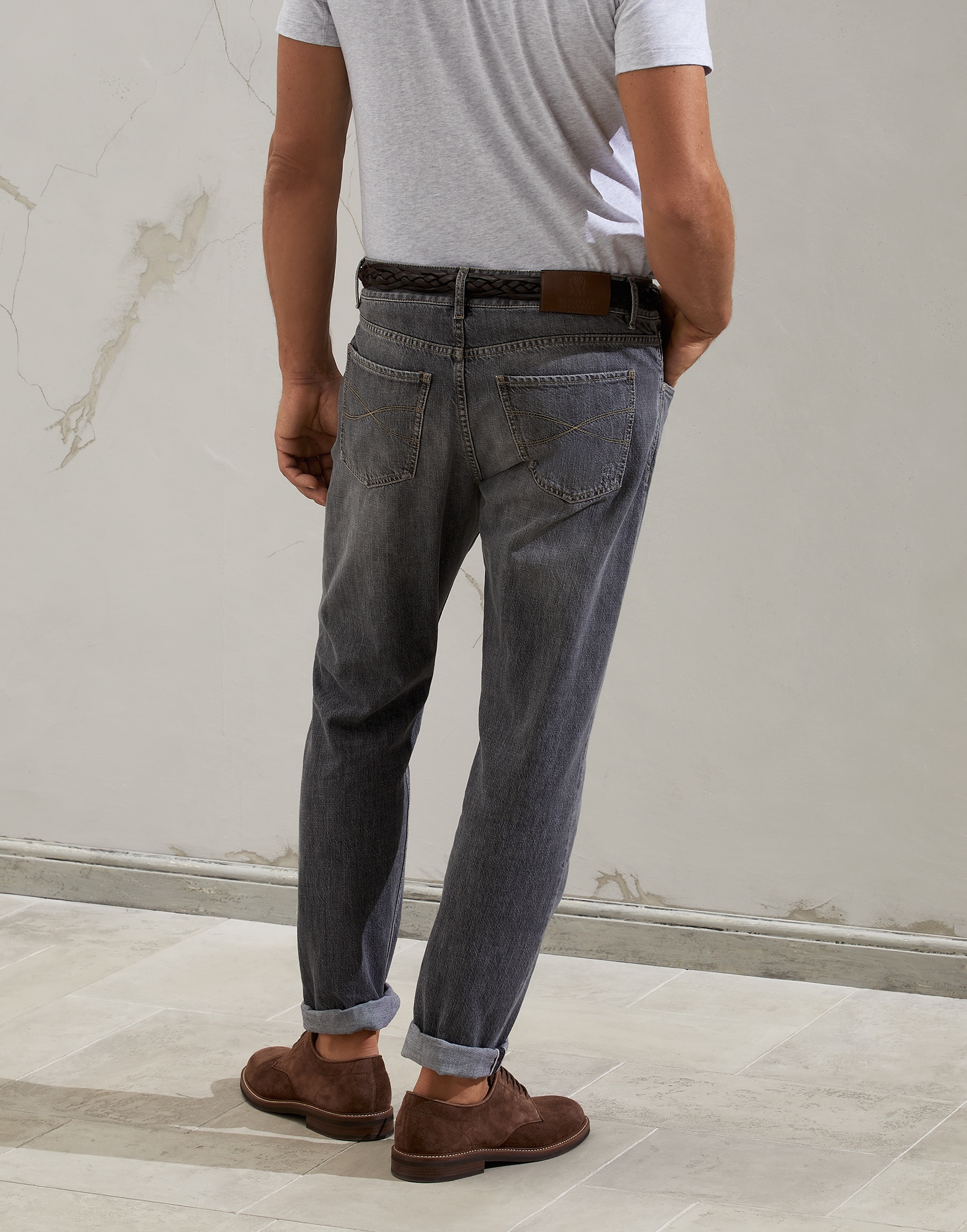 Pantalons en Denim - Vue arrière