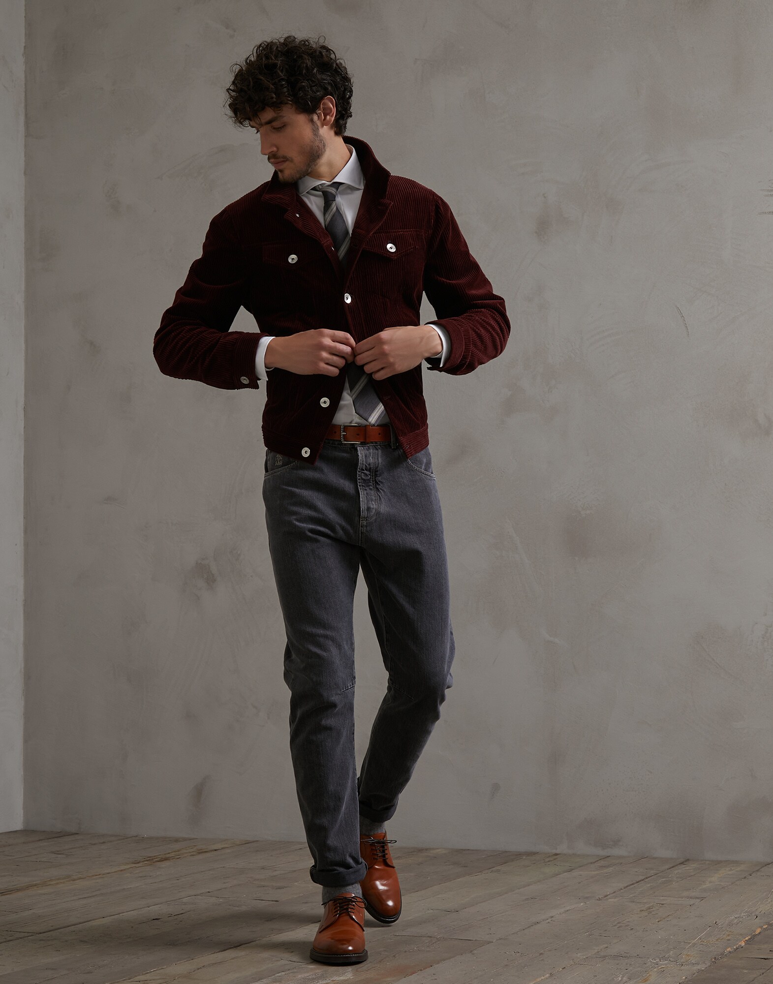 French Collar Shirt - Look