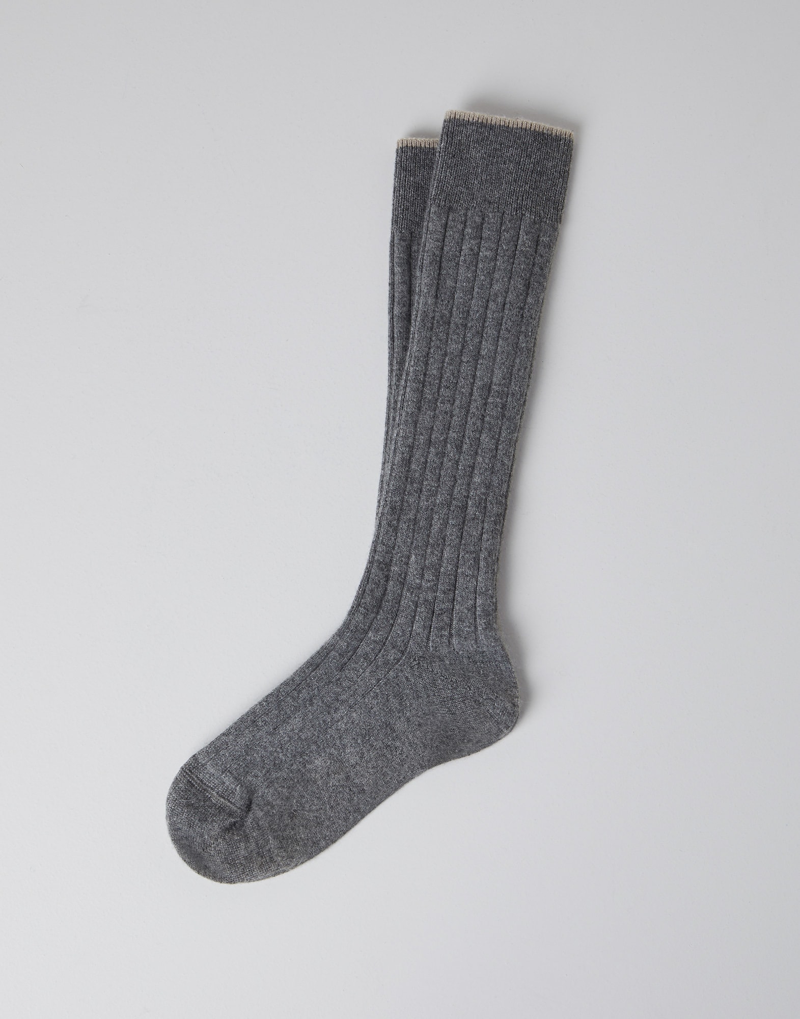 Rib knit socks