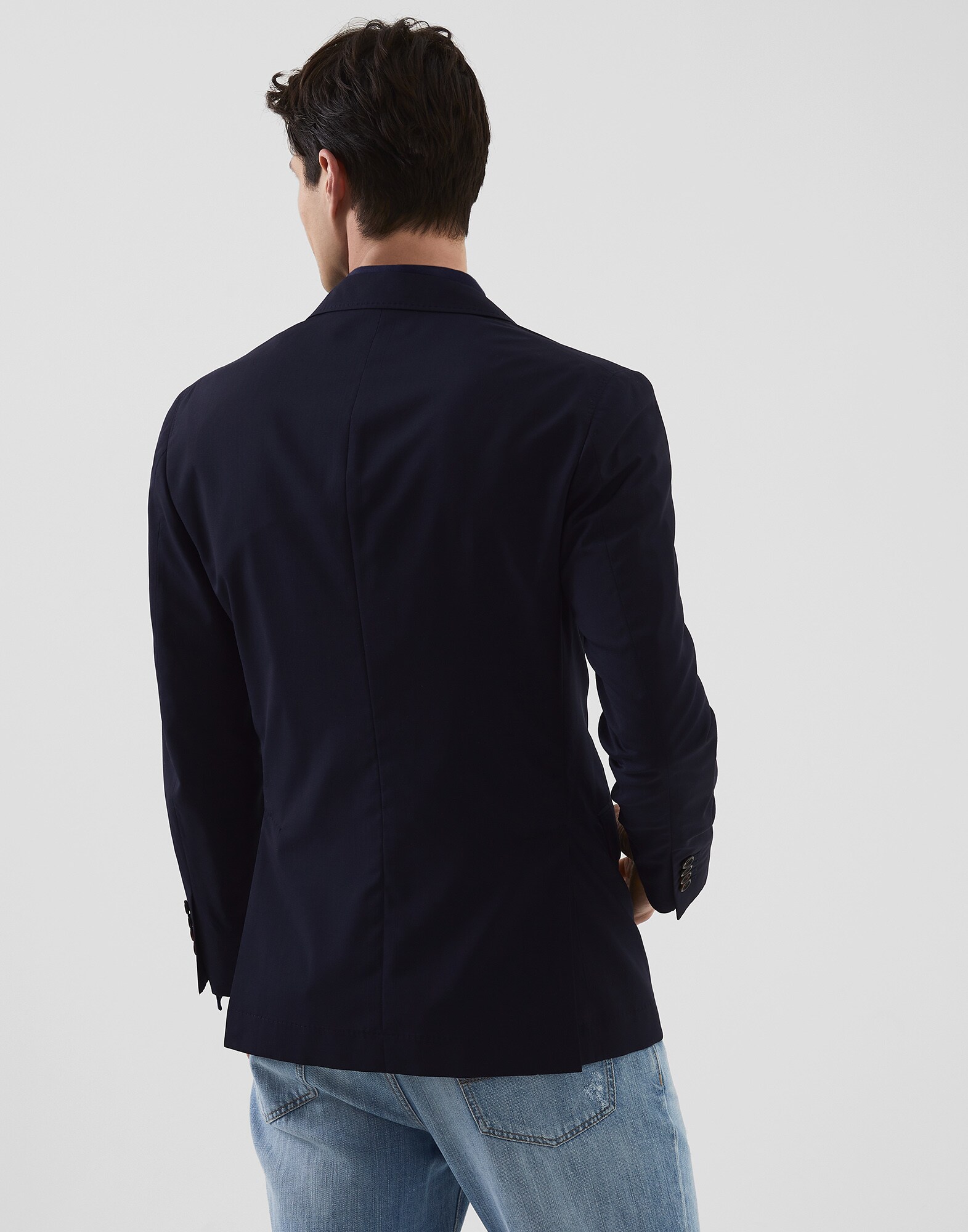 Einreihiger Blazer - Rückansicht