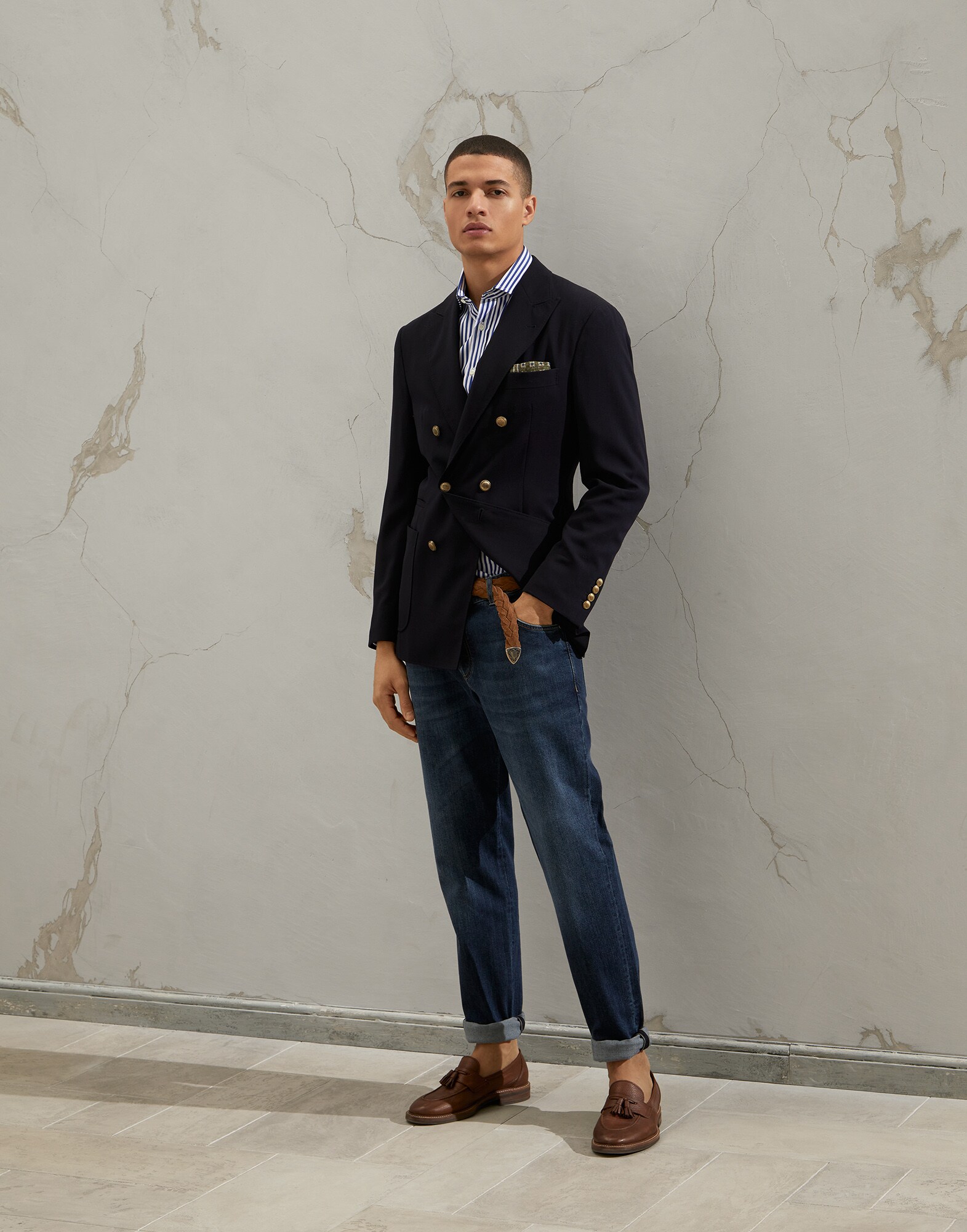 French Collar Shirt - Look
