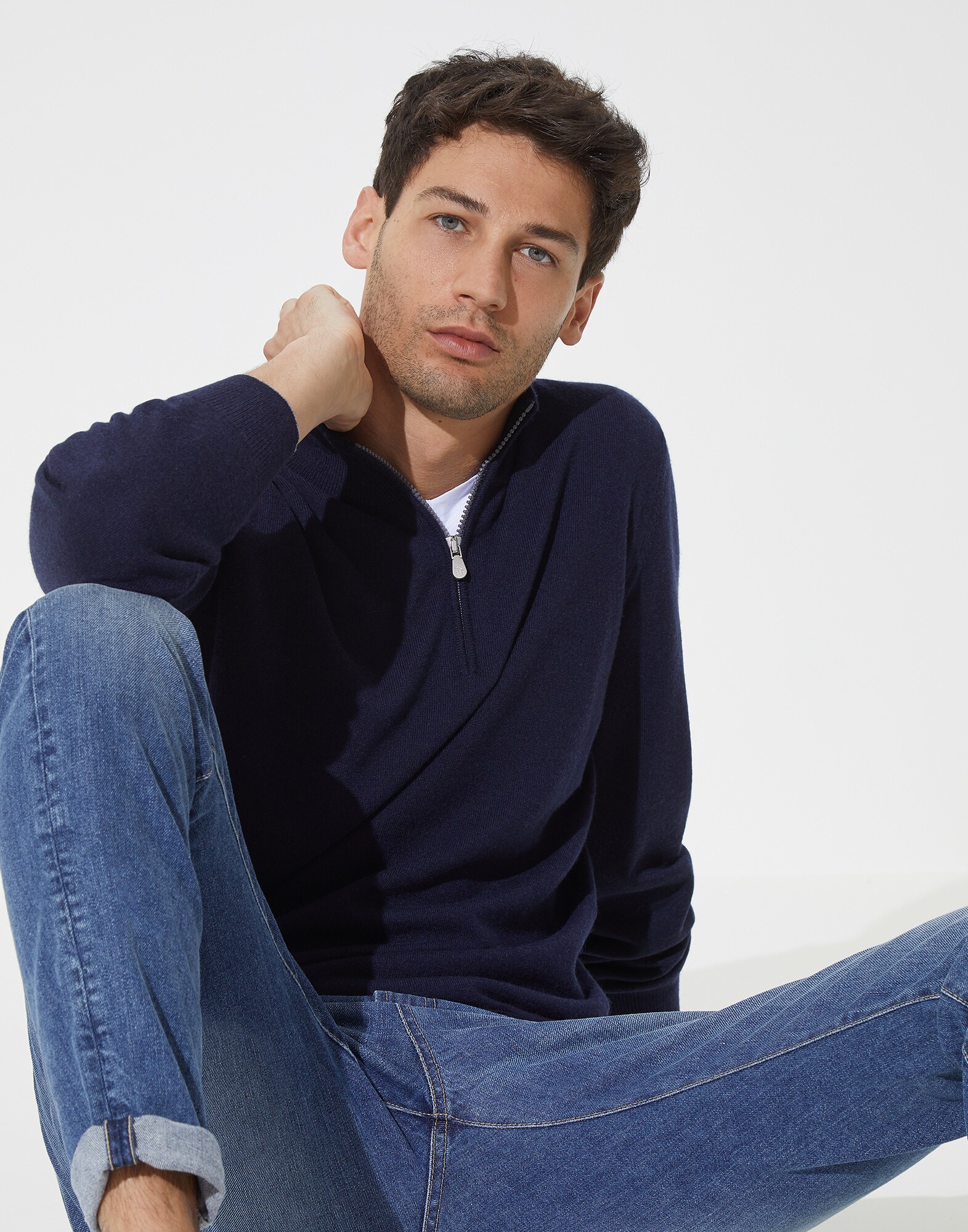 High Neck Sweater - Editorial