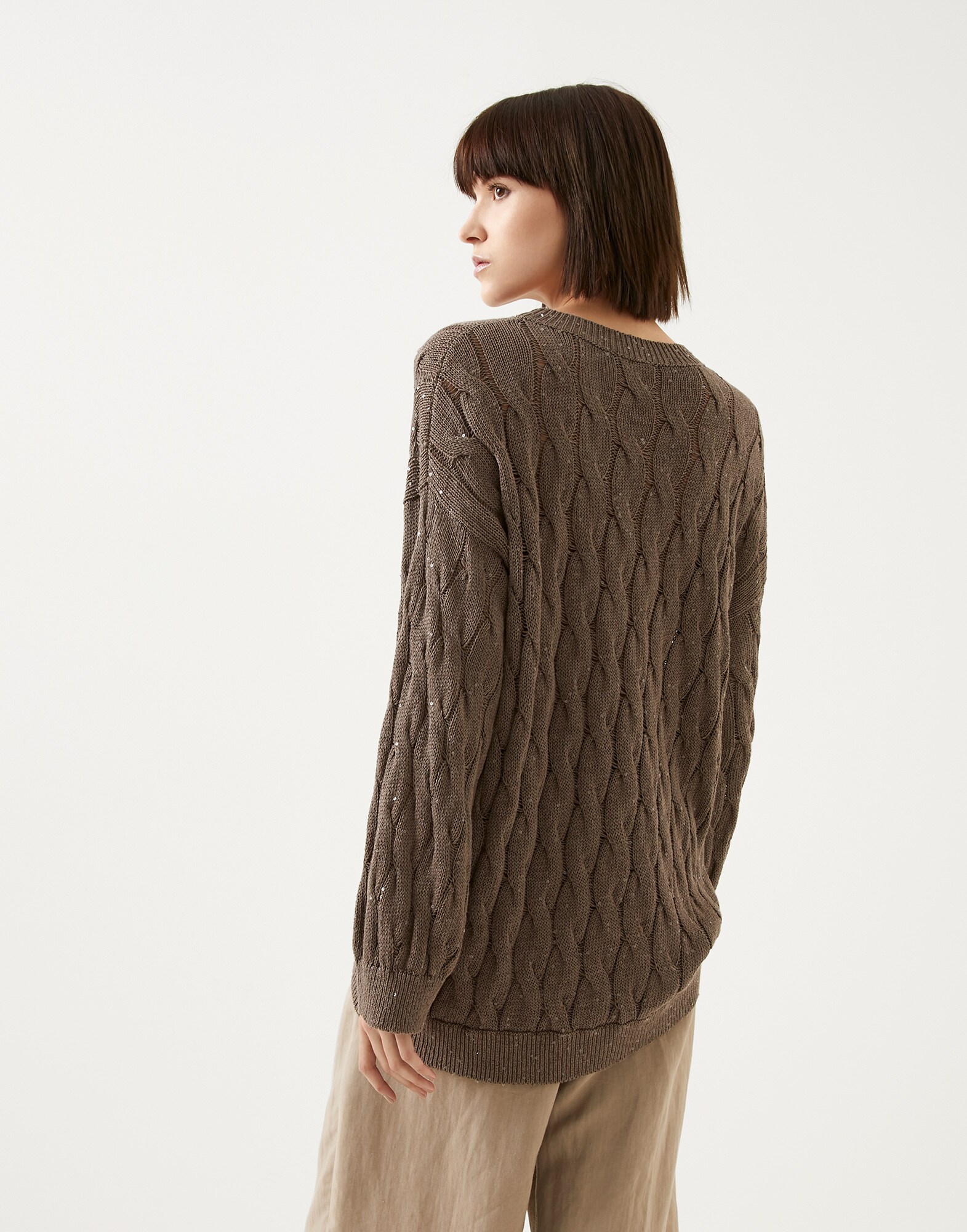 Crewneck Sweater - Back view