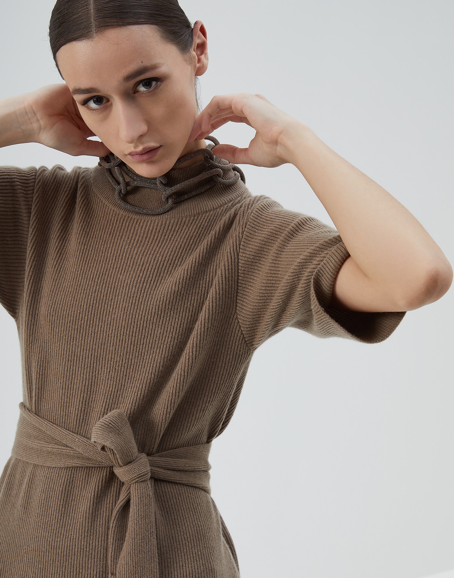 High Neck Sweater - Editorial