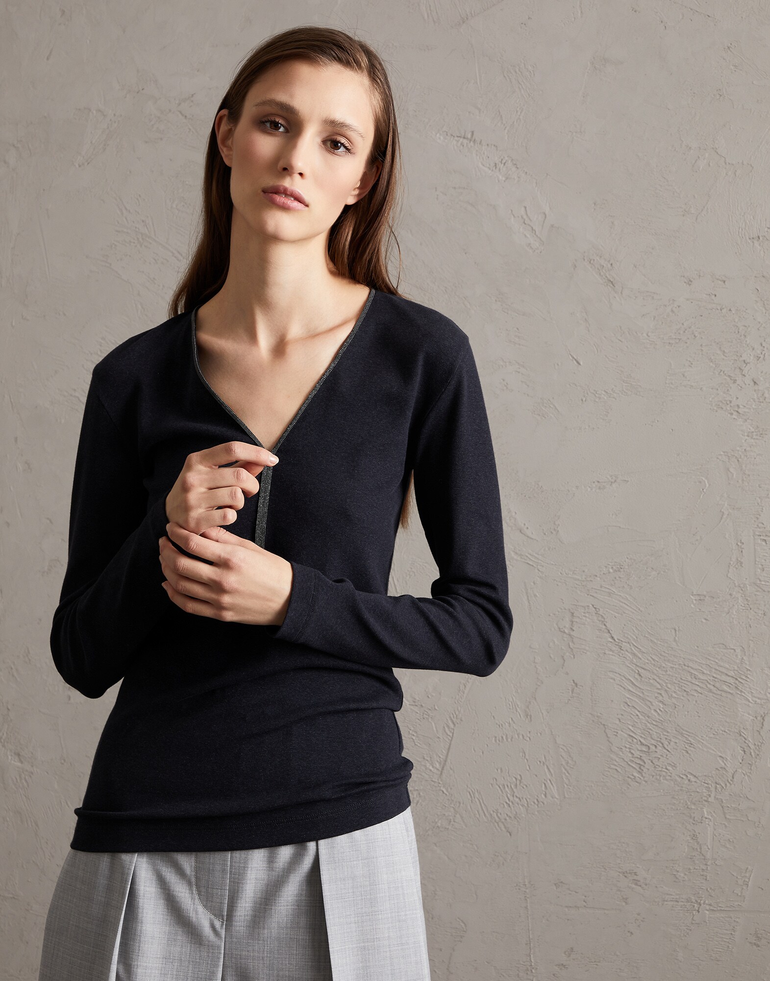 T-Shirt Manches Longues - Vue frontale