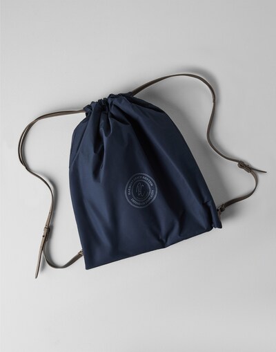 Backpack Blue Little Things - Brunello Cucinelli 