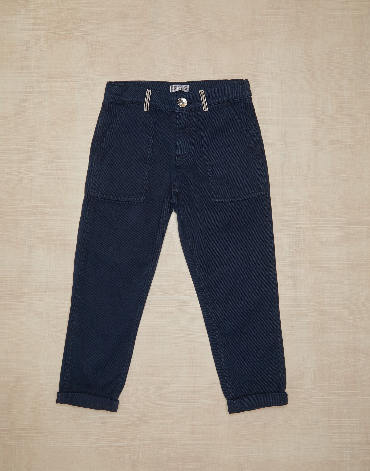 denim utility trousers