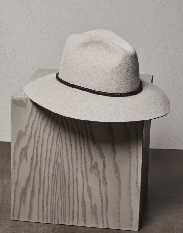 Шляпа-федора с цепочкой Мониль Туман Женщина - Brunello Cucinelli 
