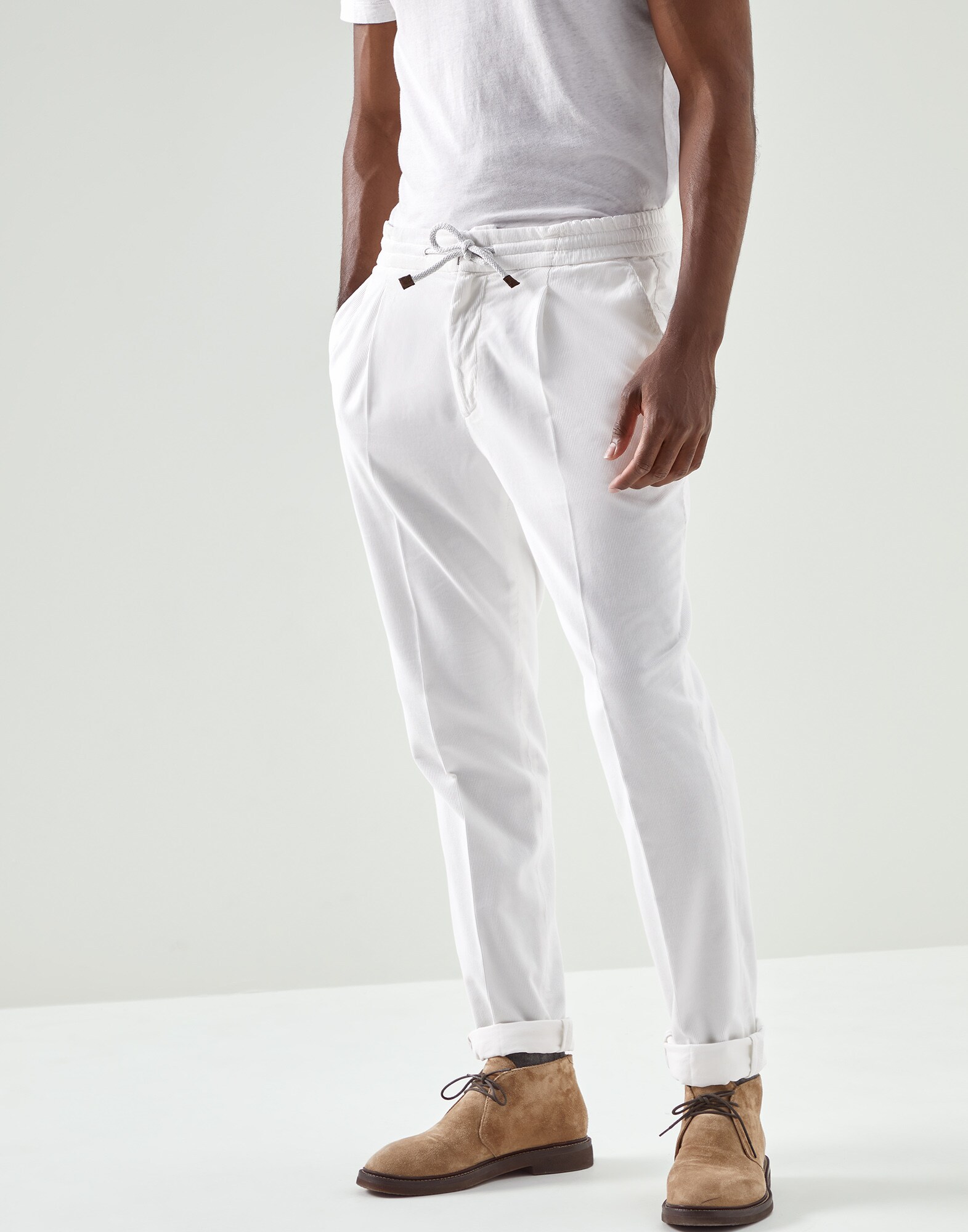 Pantalon leisure fit Neige Homme - Brunello Cucinelli