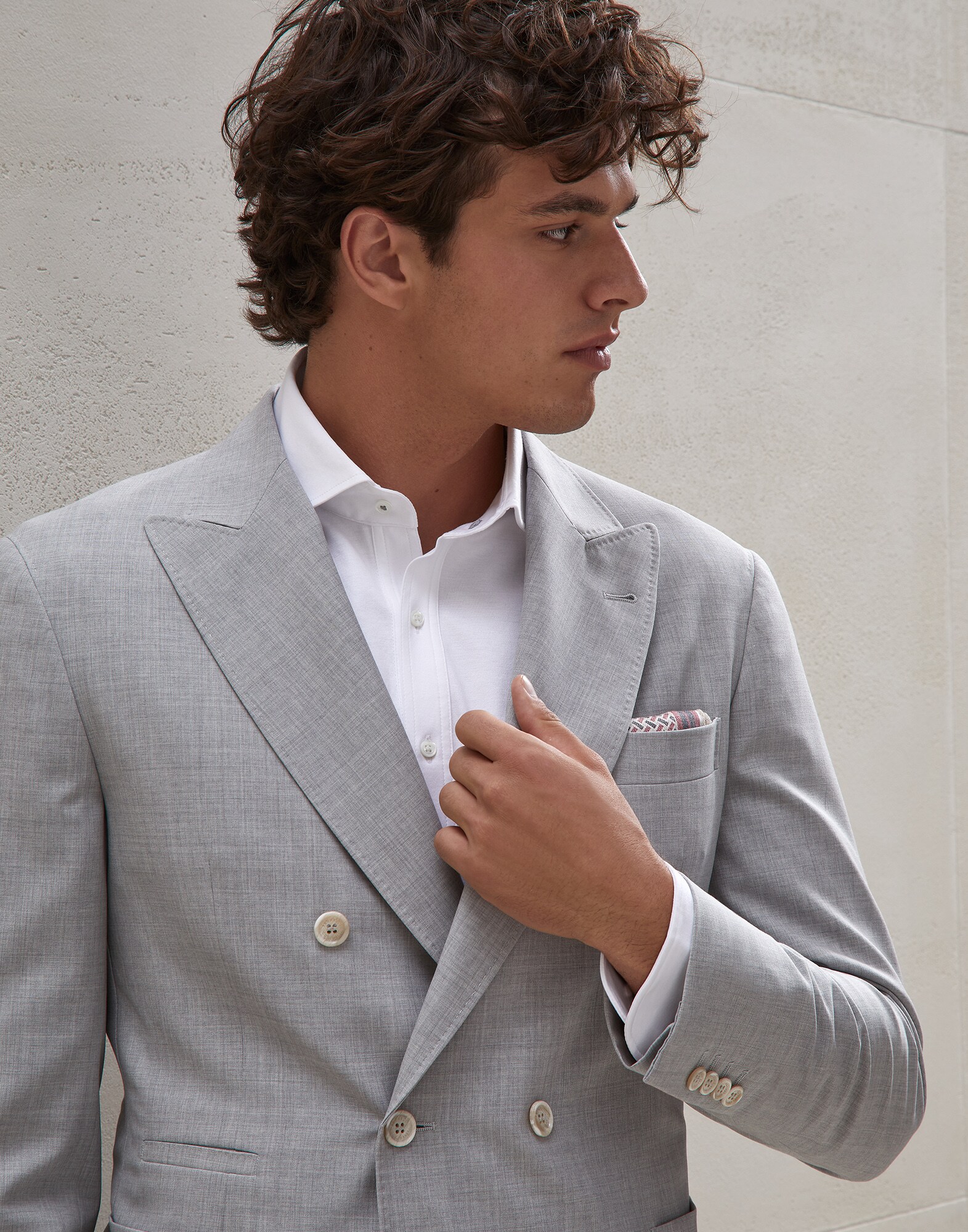 One-and-a-Half-Breasted Blazer - Detail view