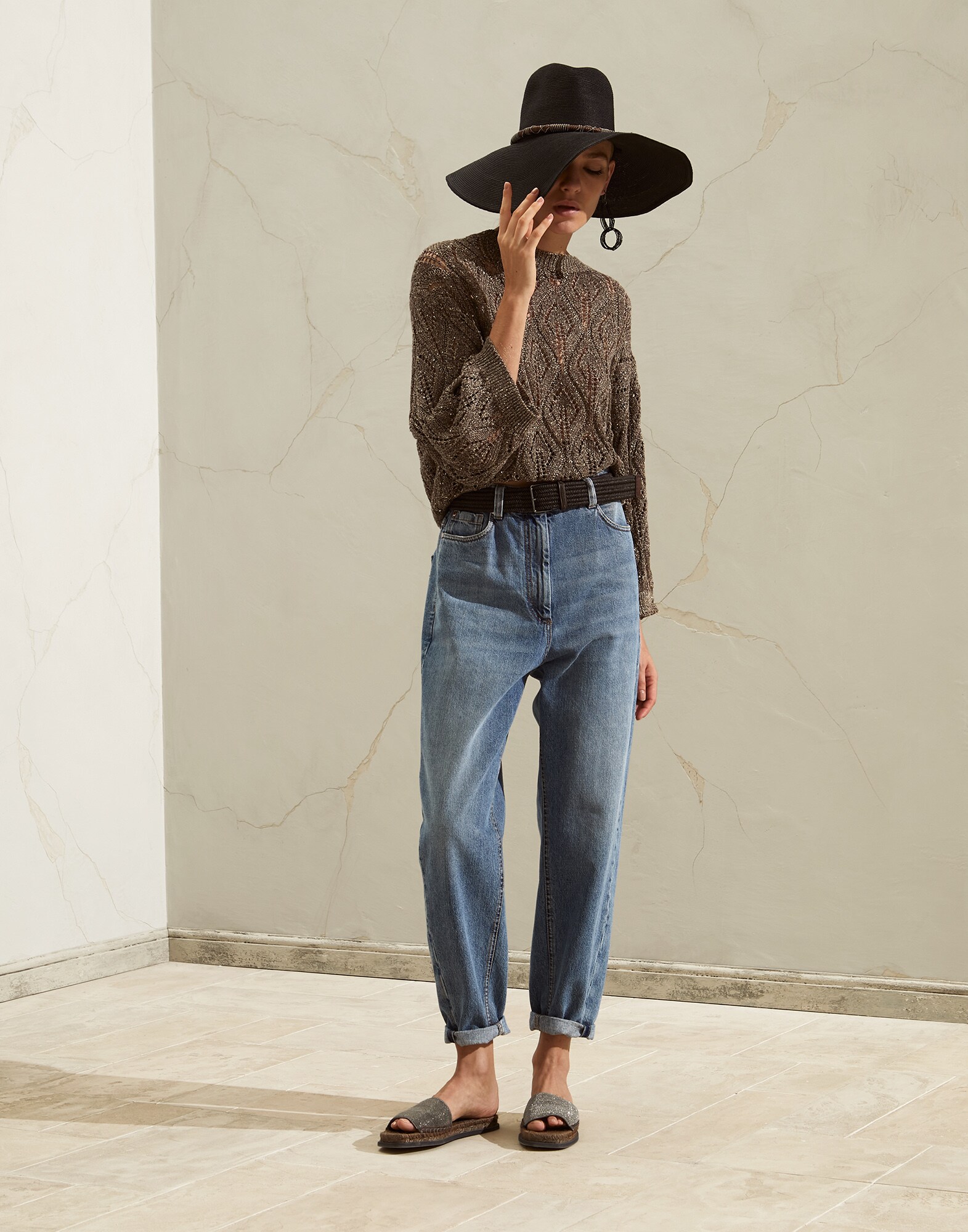 Denim Trousers - Look