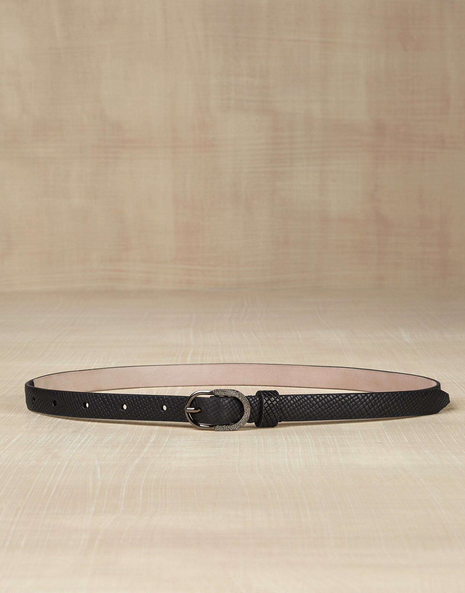 Leather belt